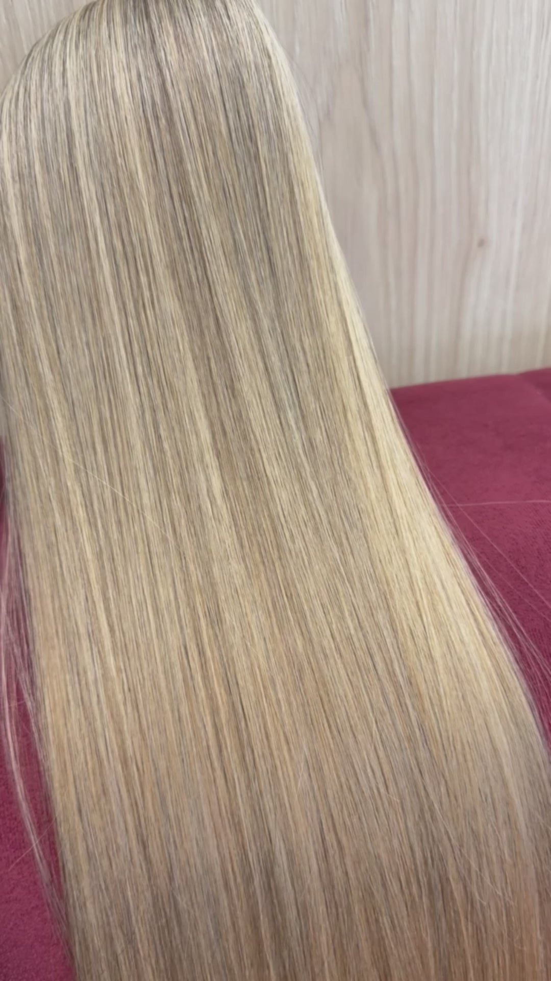 Cabelo Loiro Descolorido Mesclado 65cm 200g Brasileiro do Sul