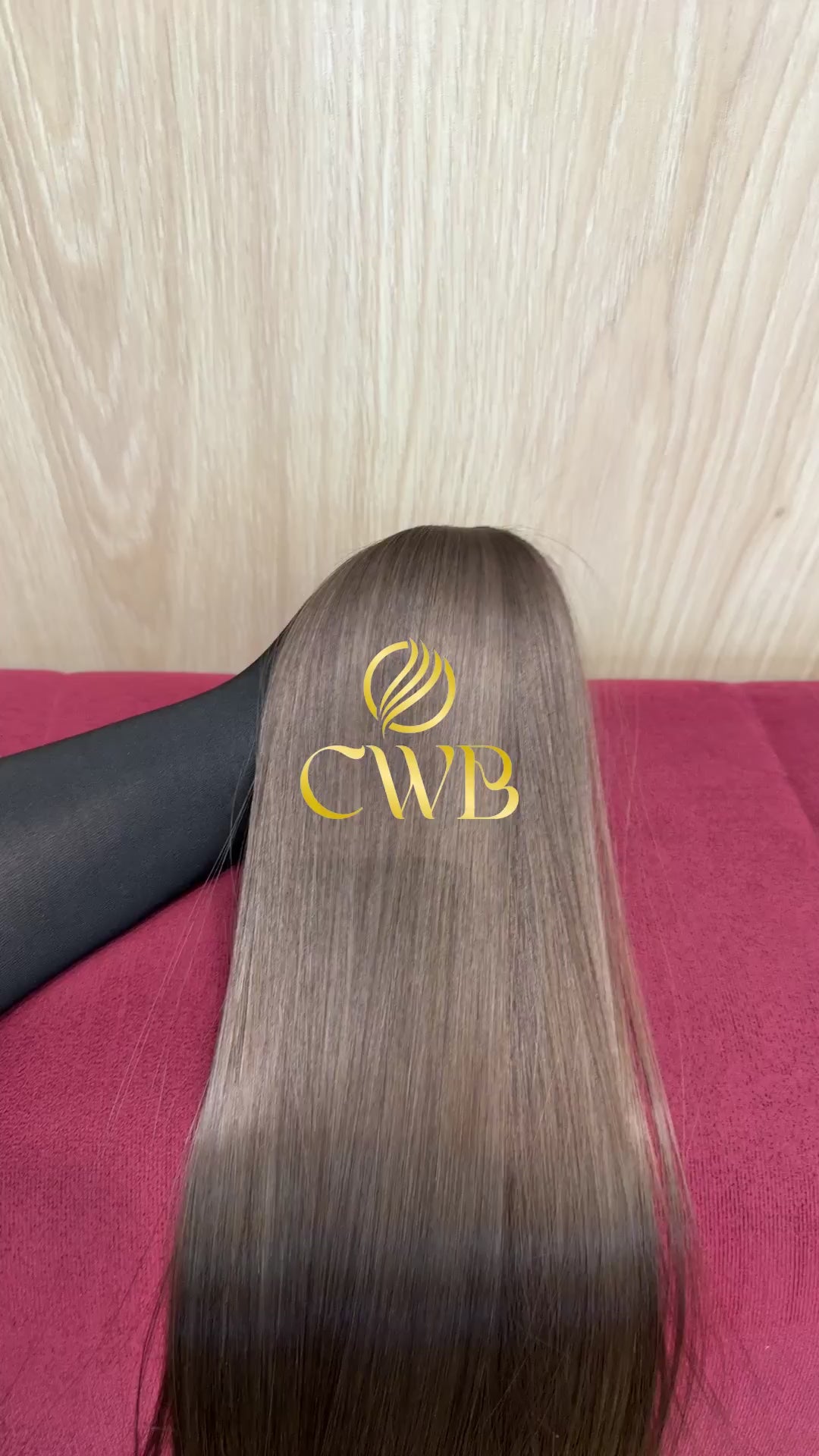Cabelo Loiro Natural Médio 57cm 126g Brasileiro do Sul