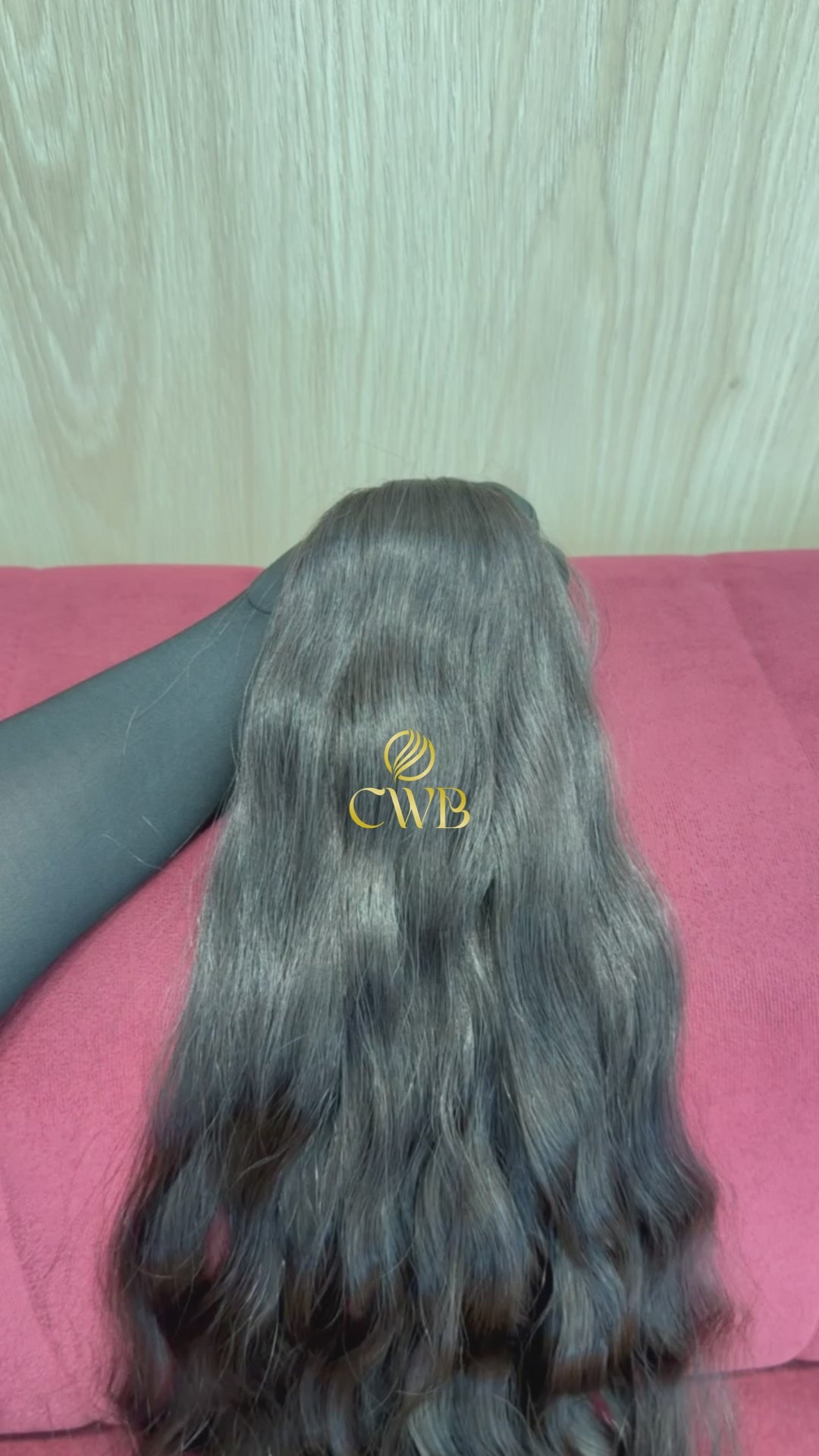 Cabelo Castanho Natural Médio 76cm 161g Brasileiro do Sul