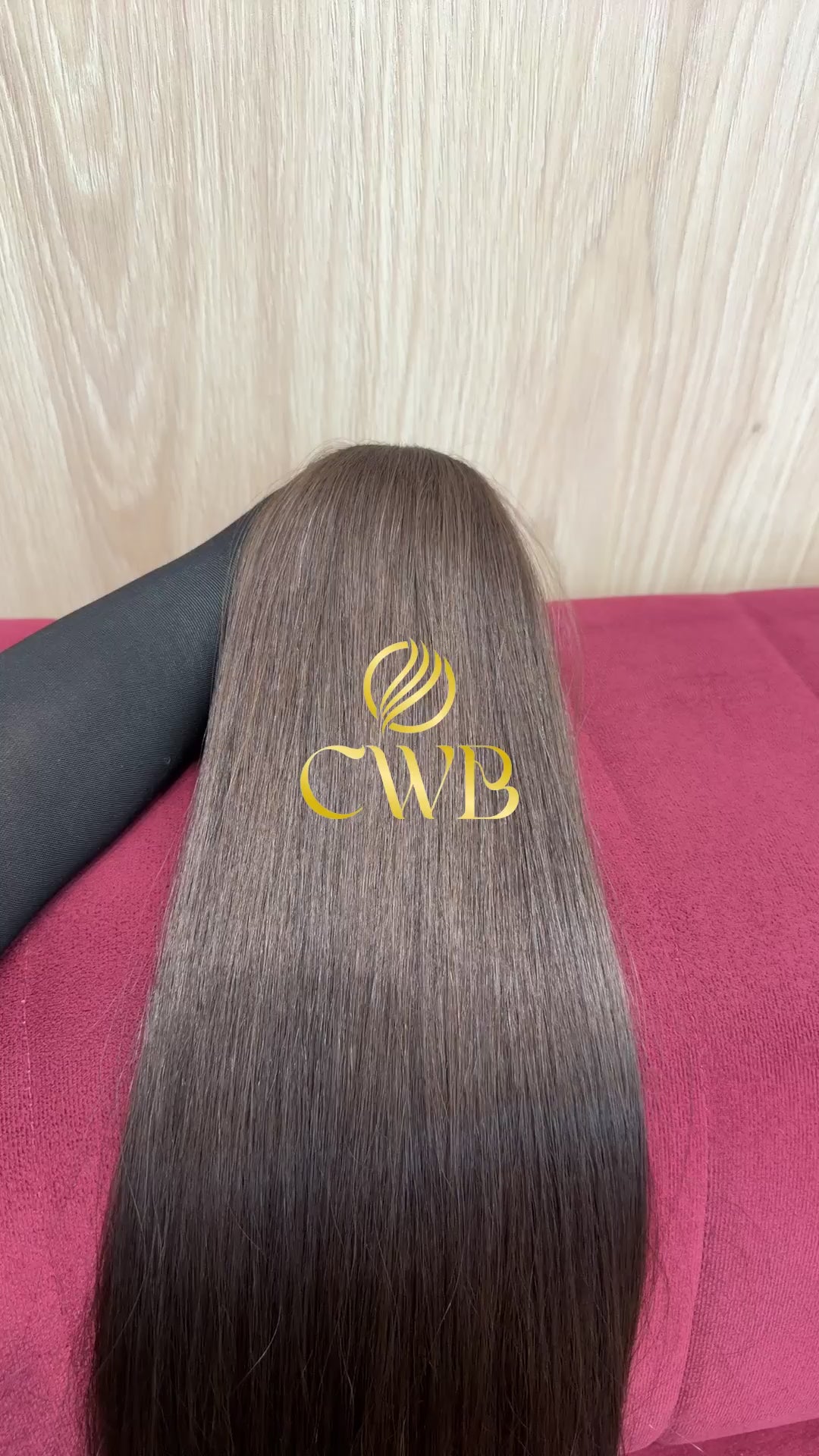 Cabelo Loiro Natural Escuro 67cm 101g Brasileiro do Sul