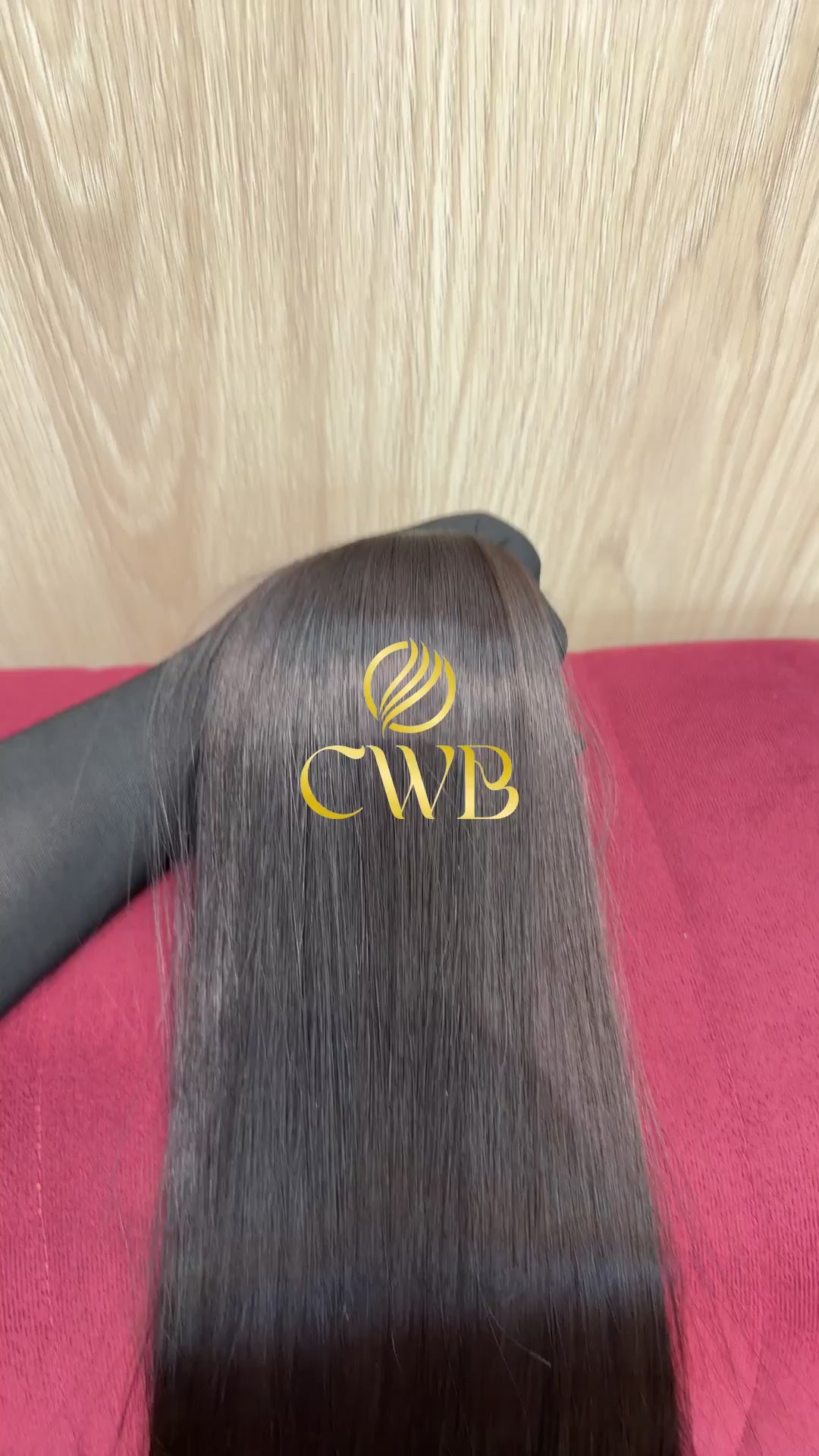 Cabelo Castanho Natural Médio 60cm 126g Brasileiro do Sul