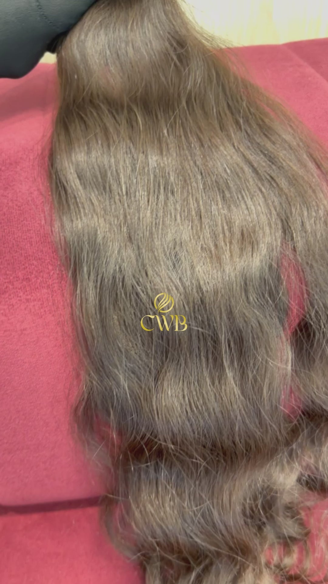 Cabelo Castanho Médio Natural 63cm 90g Brasileiro do Sul