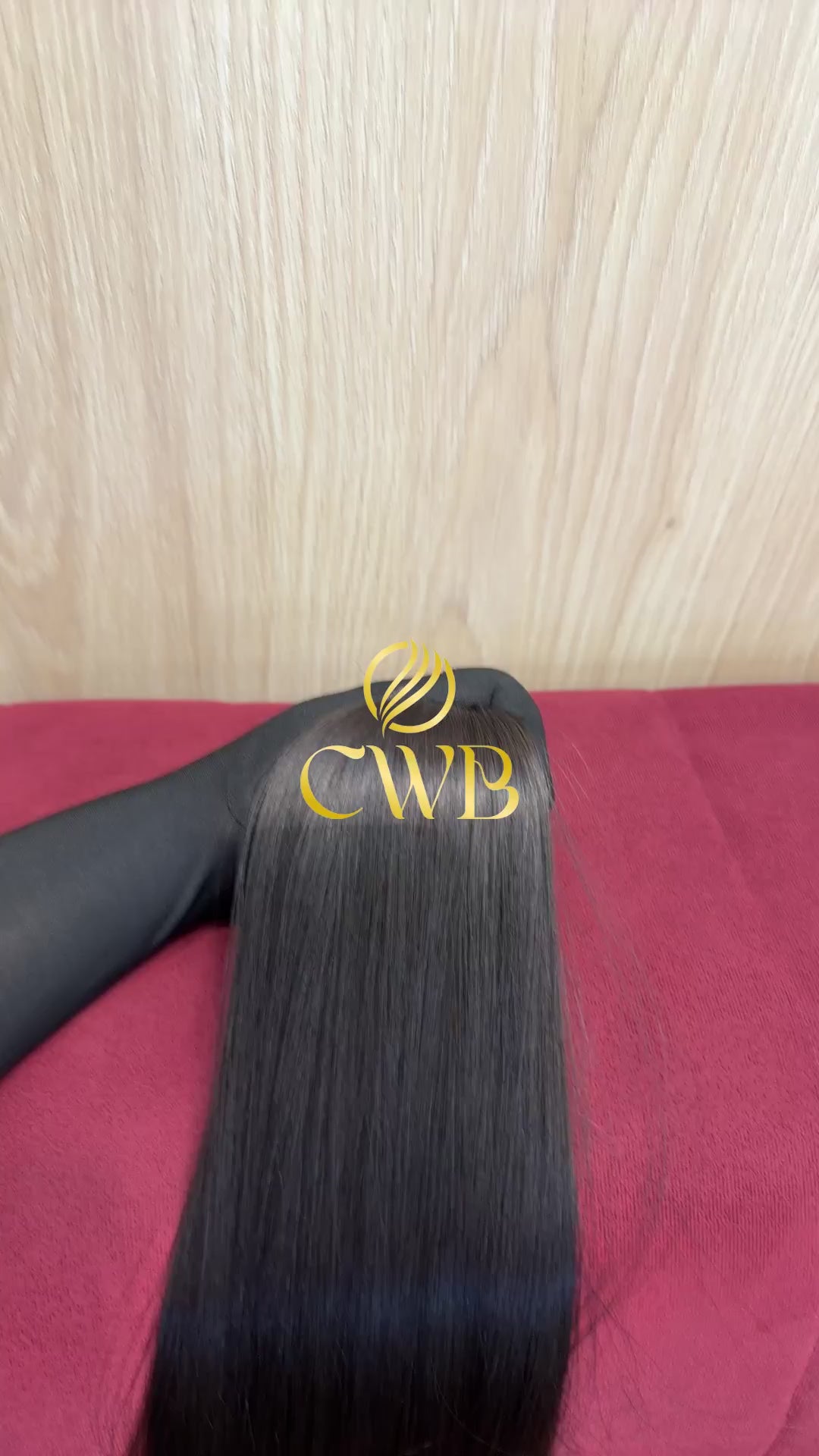 Cabelo Castanho Claro 62cm 132g Brasileiro do Sul