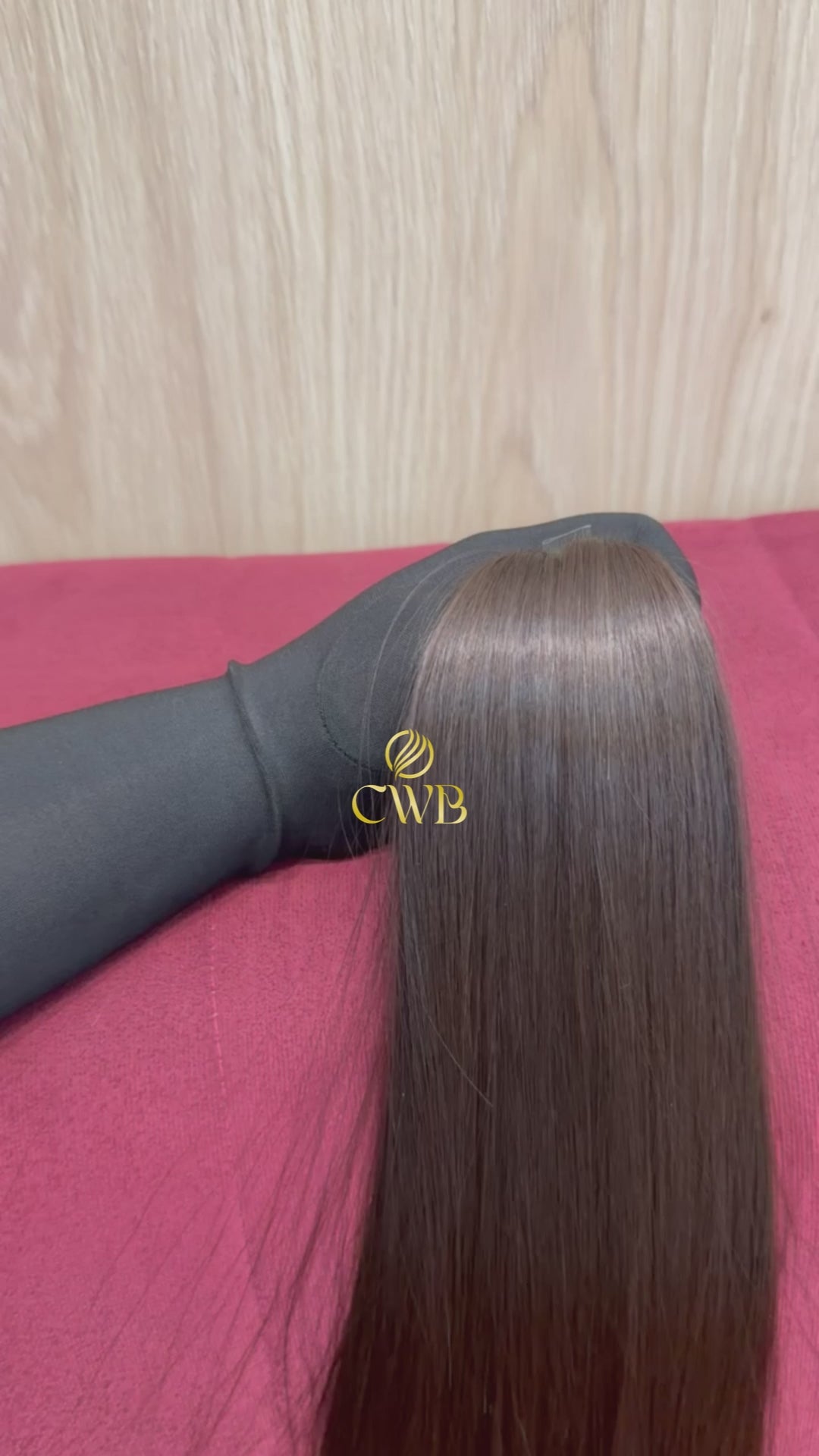Cabelo Loiro Natural Escuro 56cm 107g Brasileiro do Sul