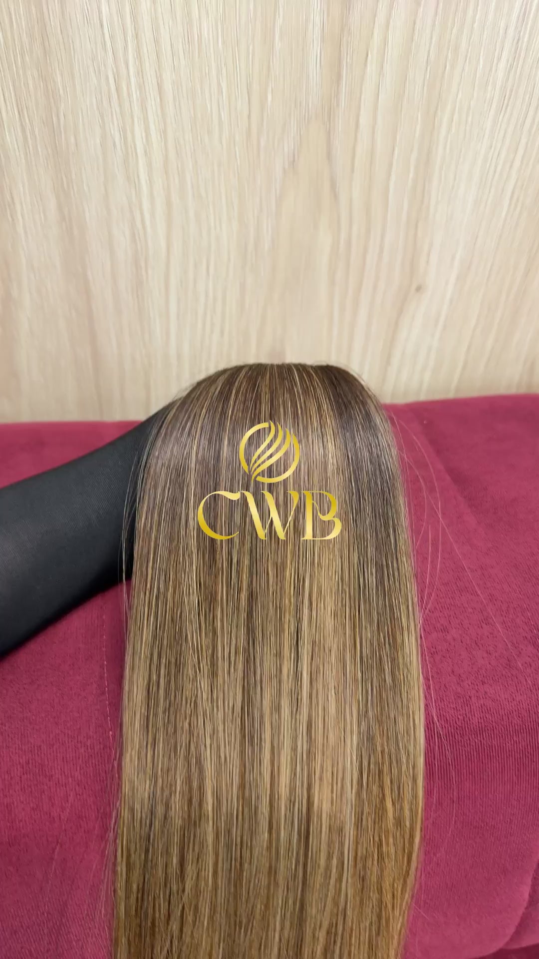Cabelo Loiro Descolorido Moreno Iluminado 65cm 153g Brasileiro do Sul