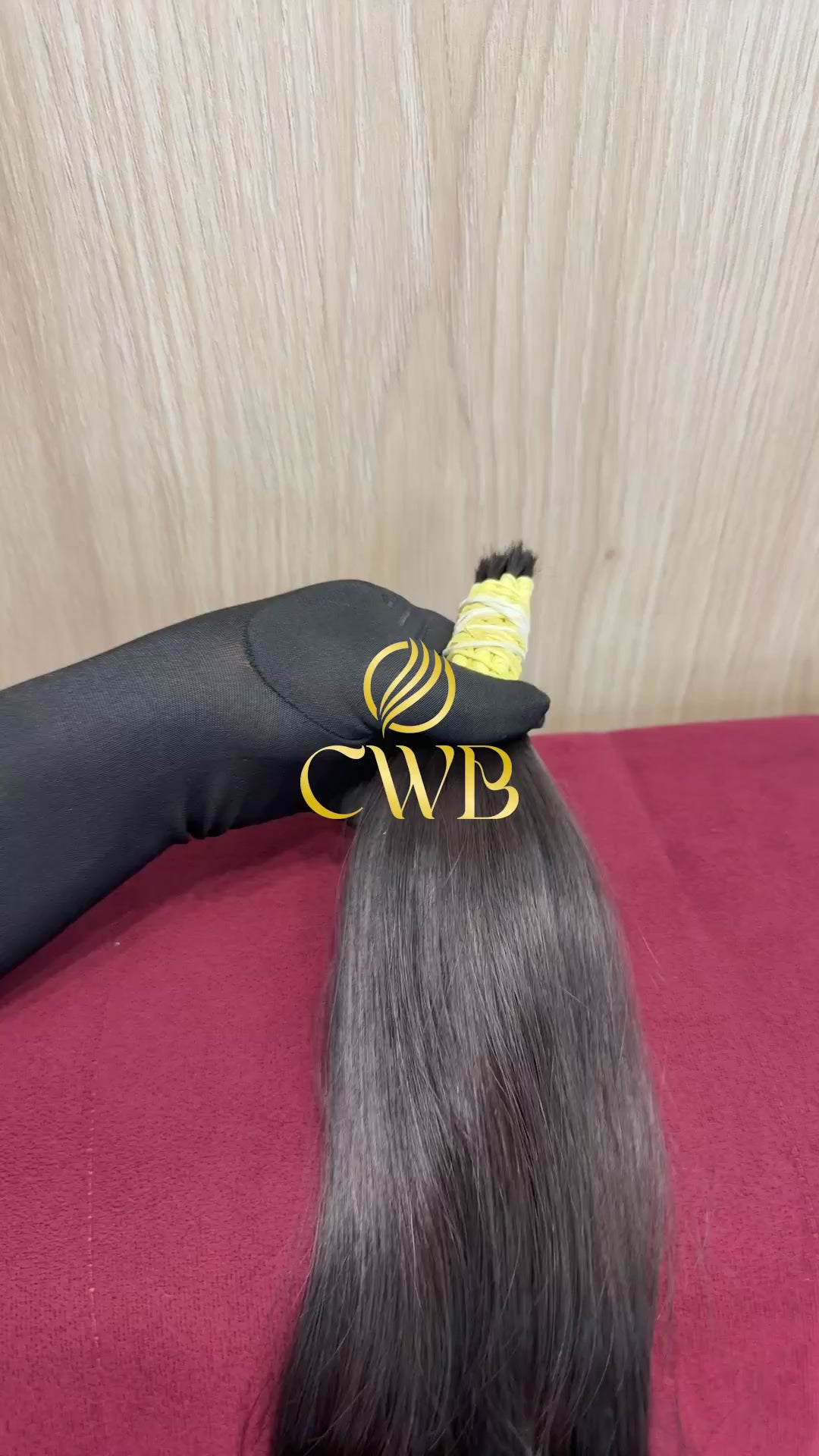 Cabelo Castanho Médio 53cm 66g Brasileiro do Sul