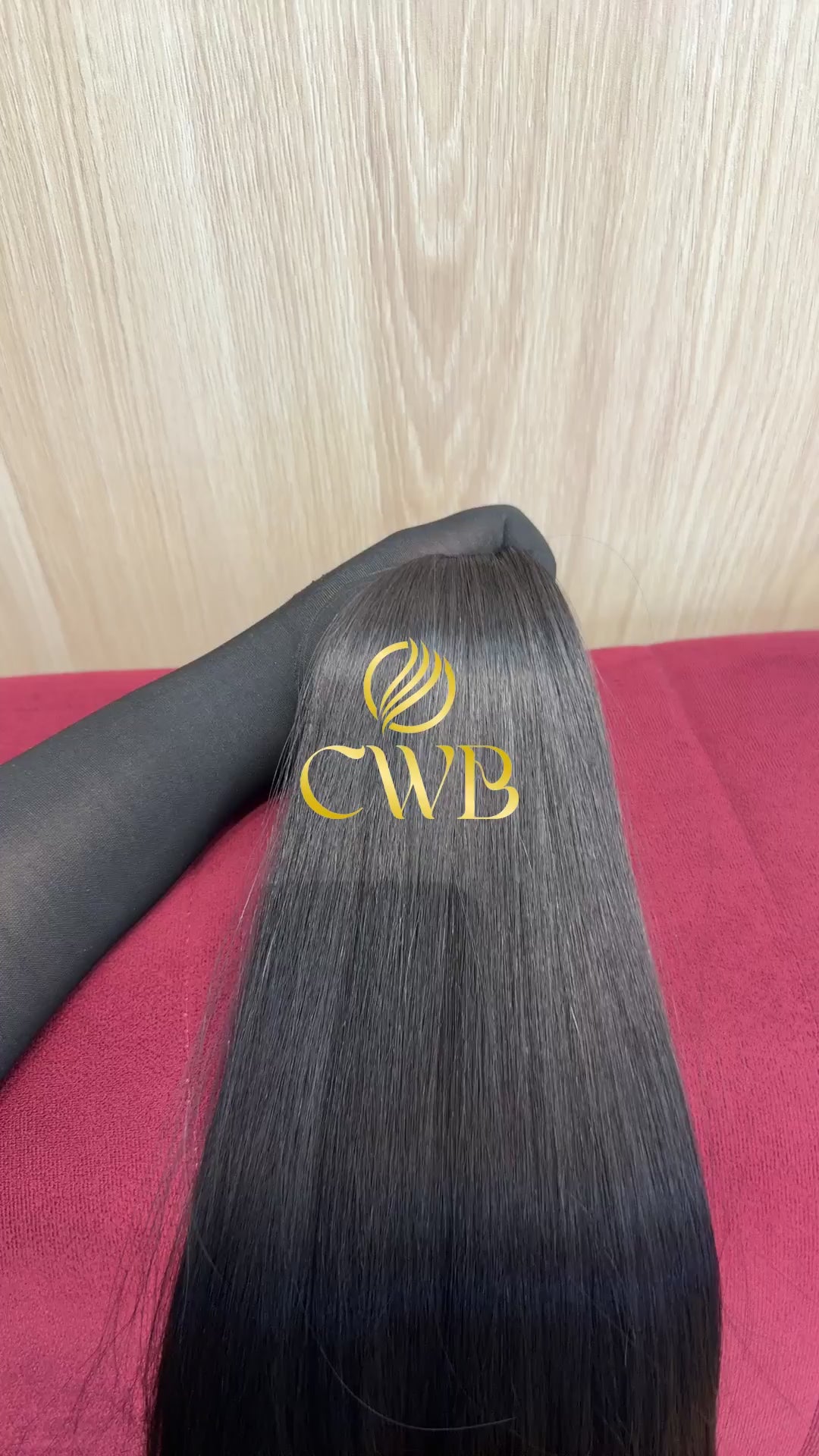Cabelo Castanho Médio Natural 60cm 126g Brasileiro do Sul