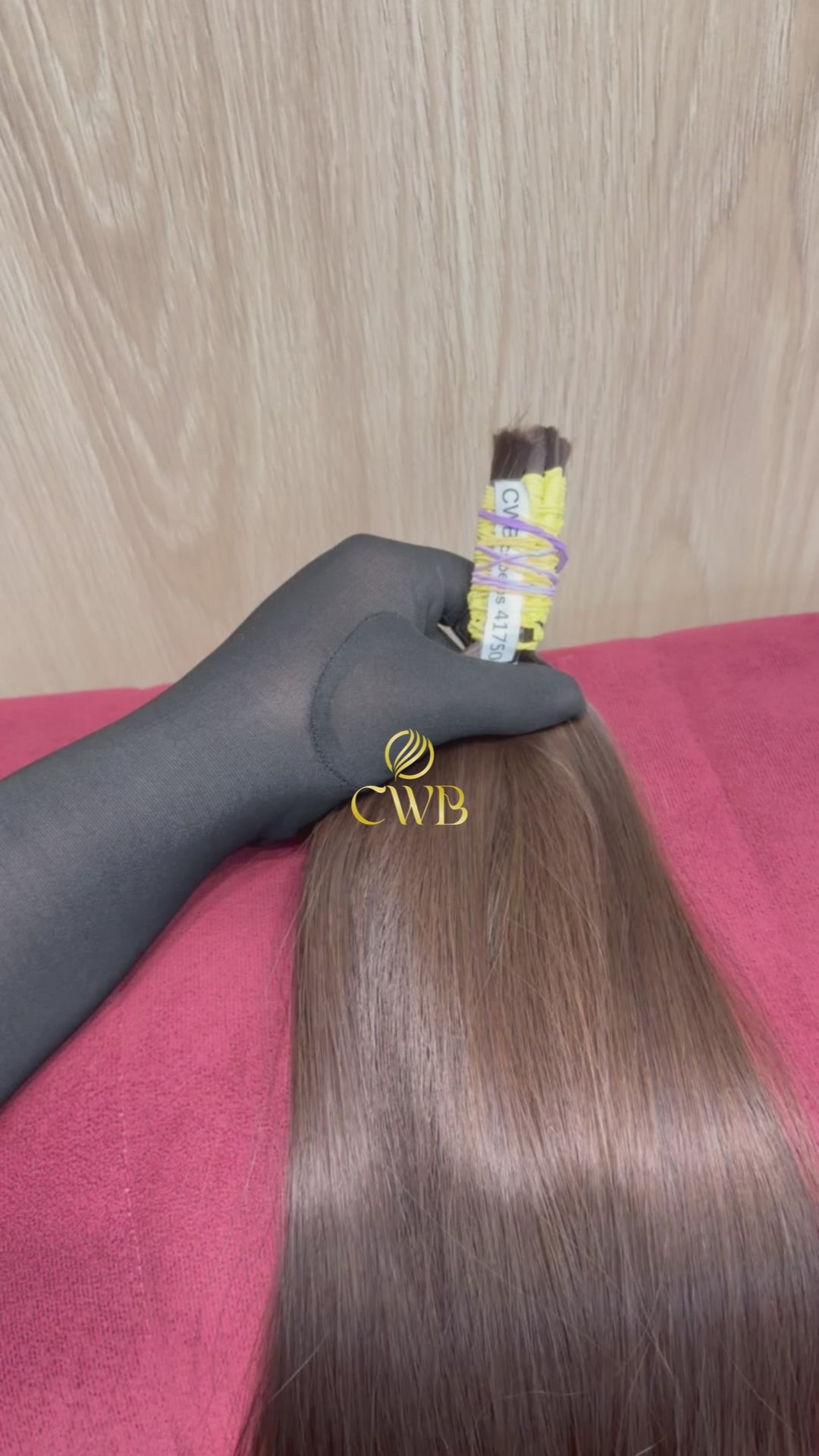 Cabelo Castanho Natural Escuro 71cm 145g Brasileiro do Sul