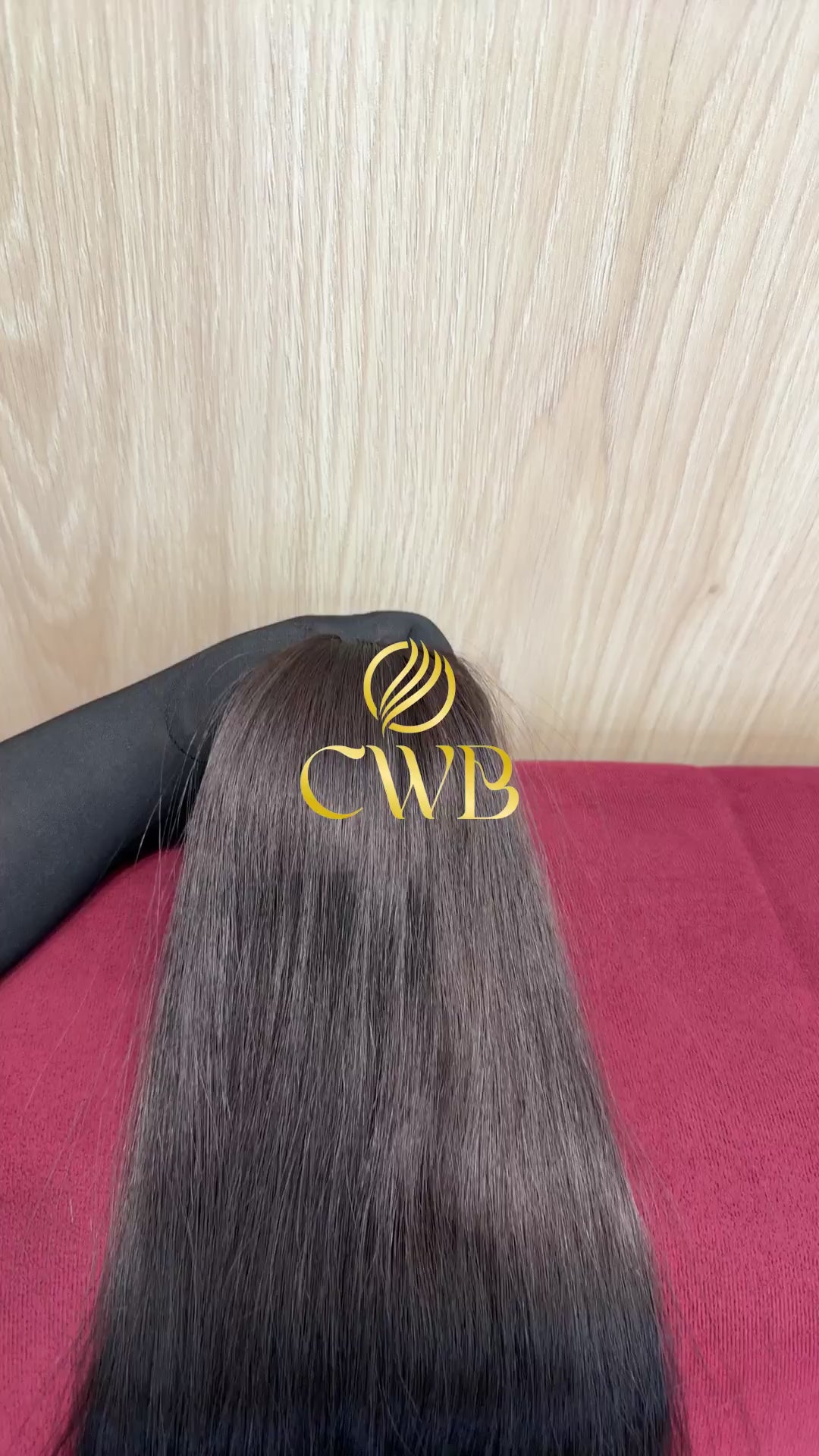 Cabelo Castanho Claro 71cm 165g Brasileiro do Sul
