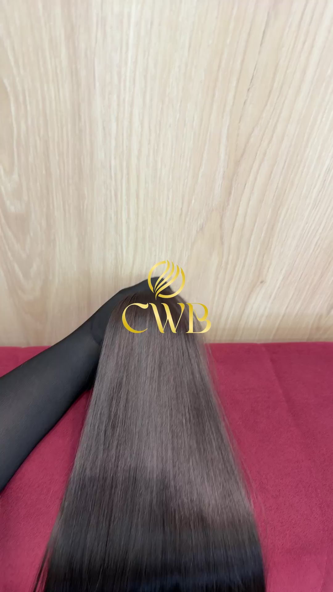 Cabelo Castanho Claro 77cm 114g Brasileiro do Sul