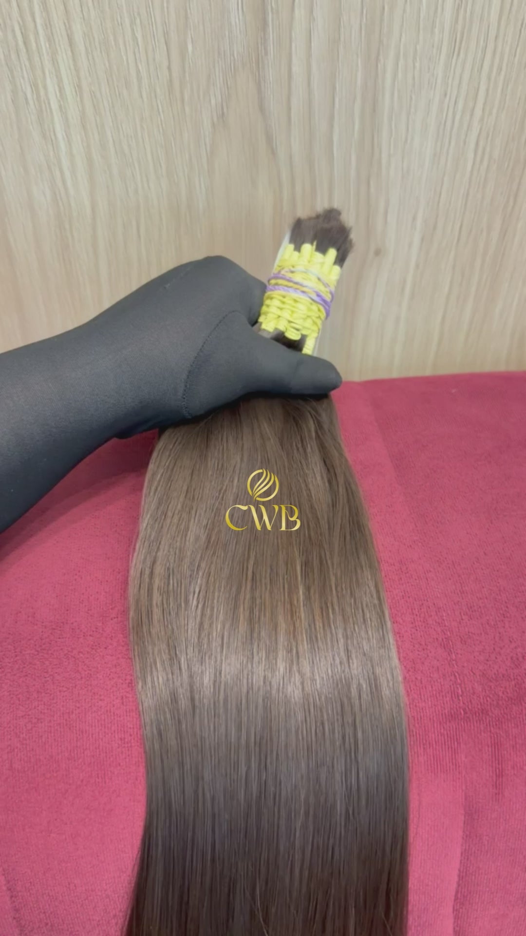 Cabelo Loiro Natural Escuro 63cm 226g Brasileiro do Sul