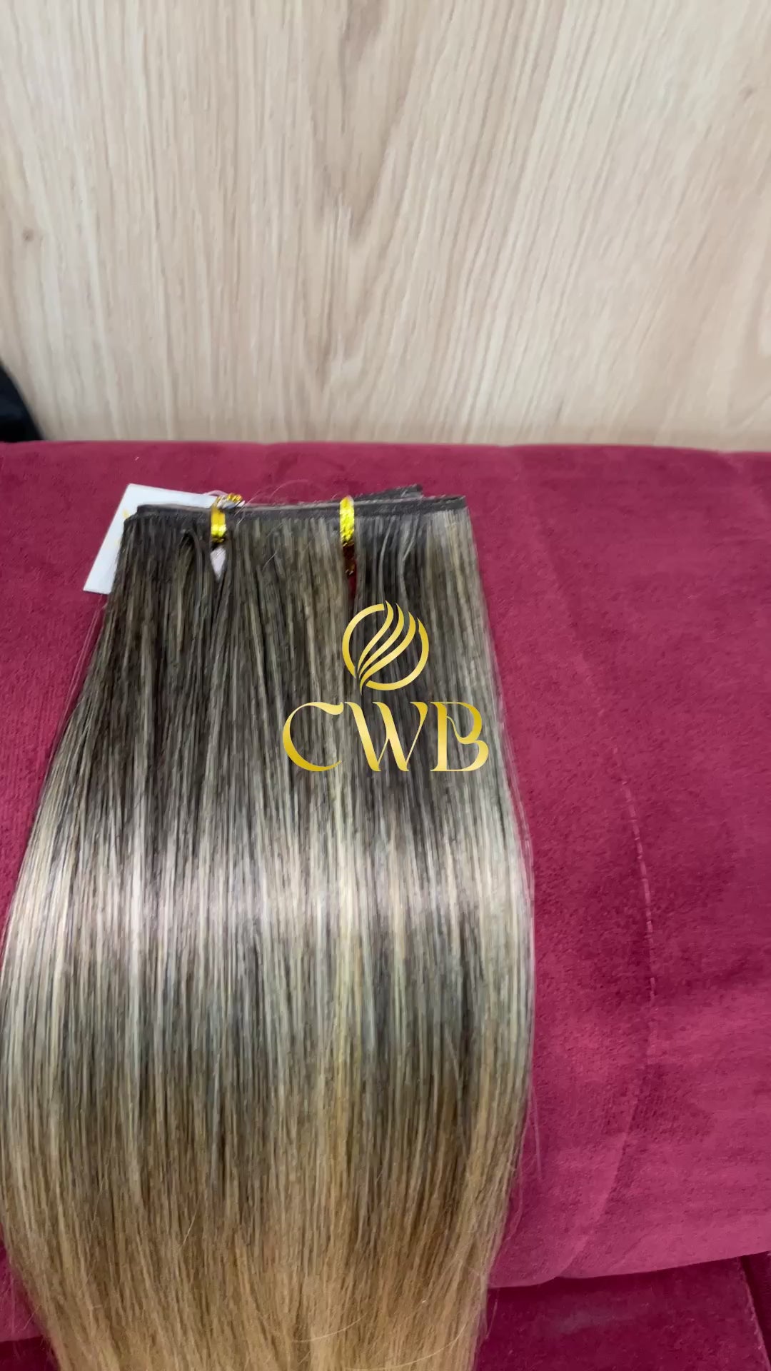 Cabelo Loiro Descolorido 61cm 86g Brasileiro do Sul