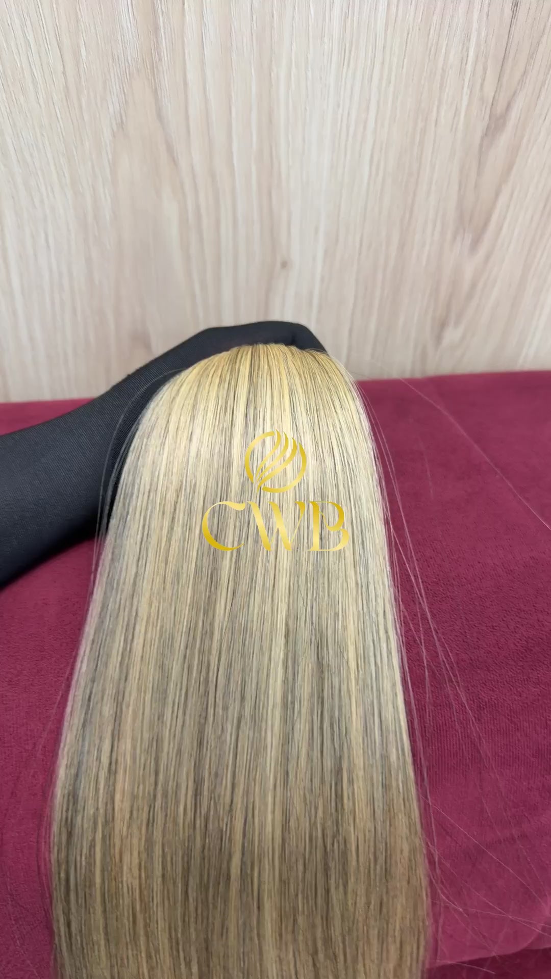 Cabelo Loiro Descolorido 60cm 208g Brasileiro do Sul