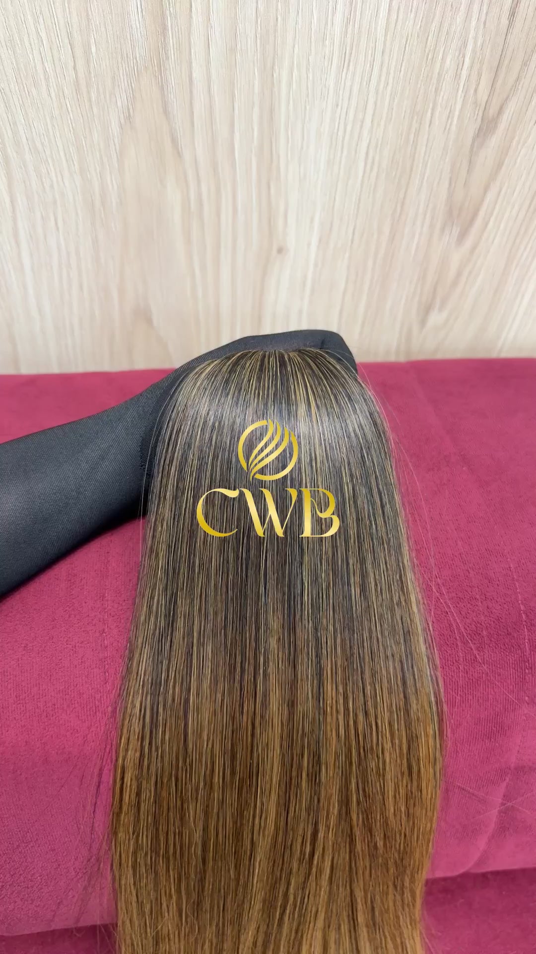 Cabelo Loiro Descolorido Moreno Iluminado 62cm 169g Brasileiro do Sul