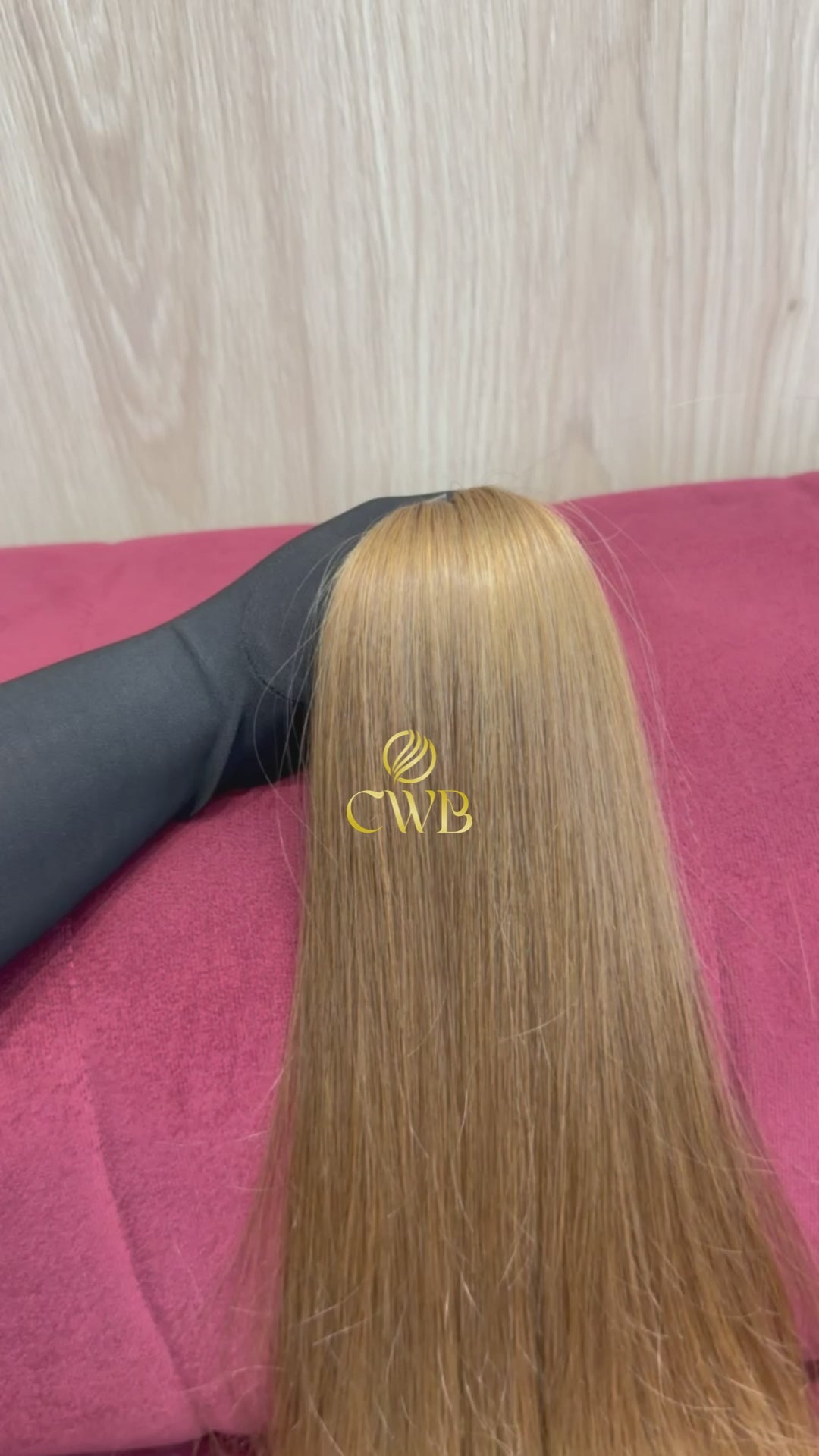 Cabelo Loiro Natural Claro 53cm 113g Brasileiro do Sul