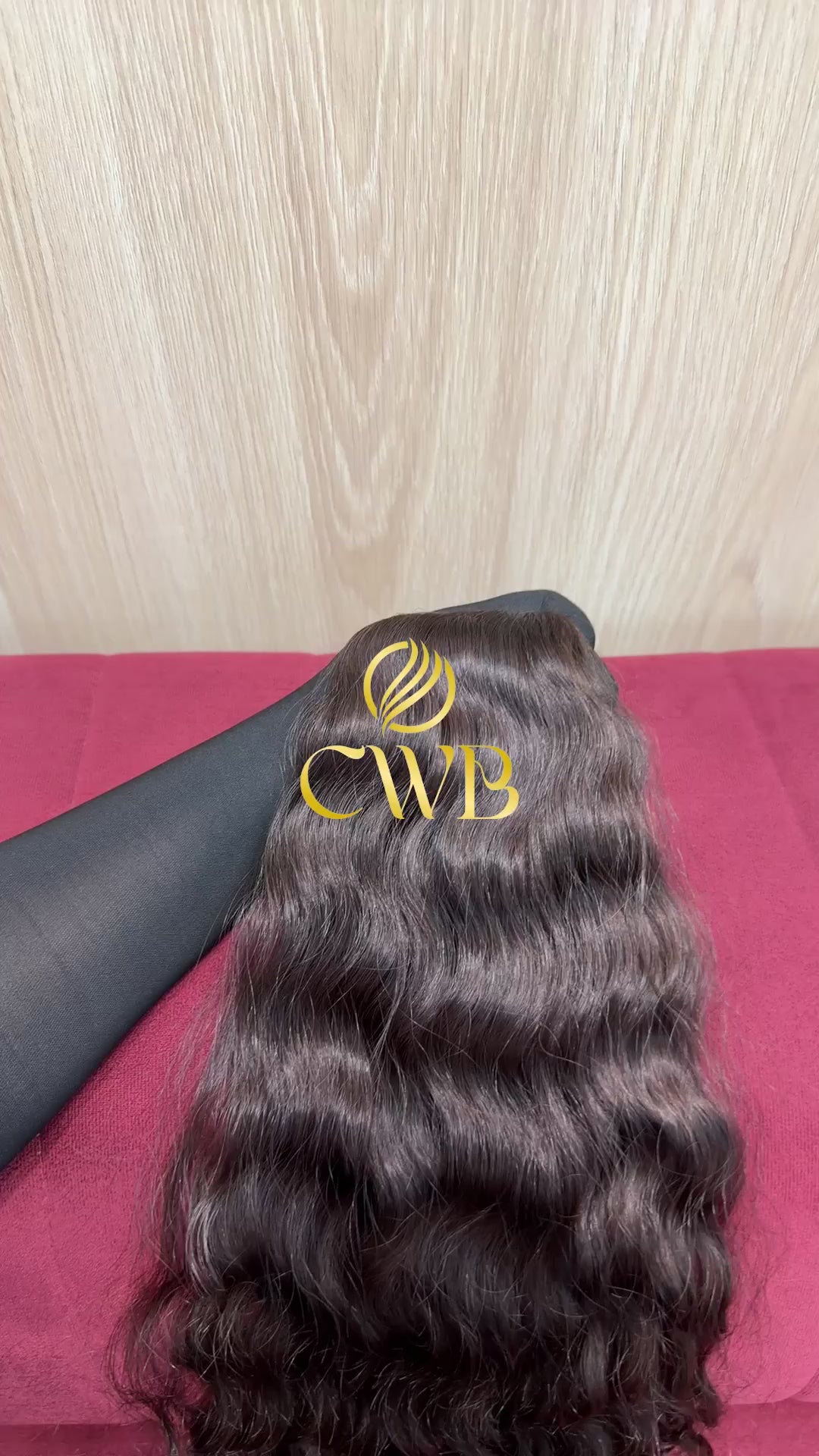Cabelo Castanho Natural Claro 52cm 105g Brasileiro do Sul