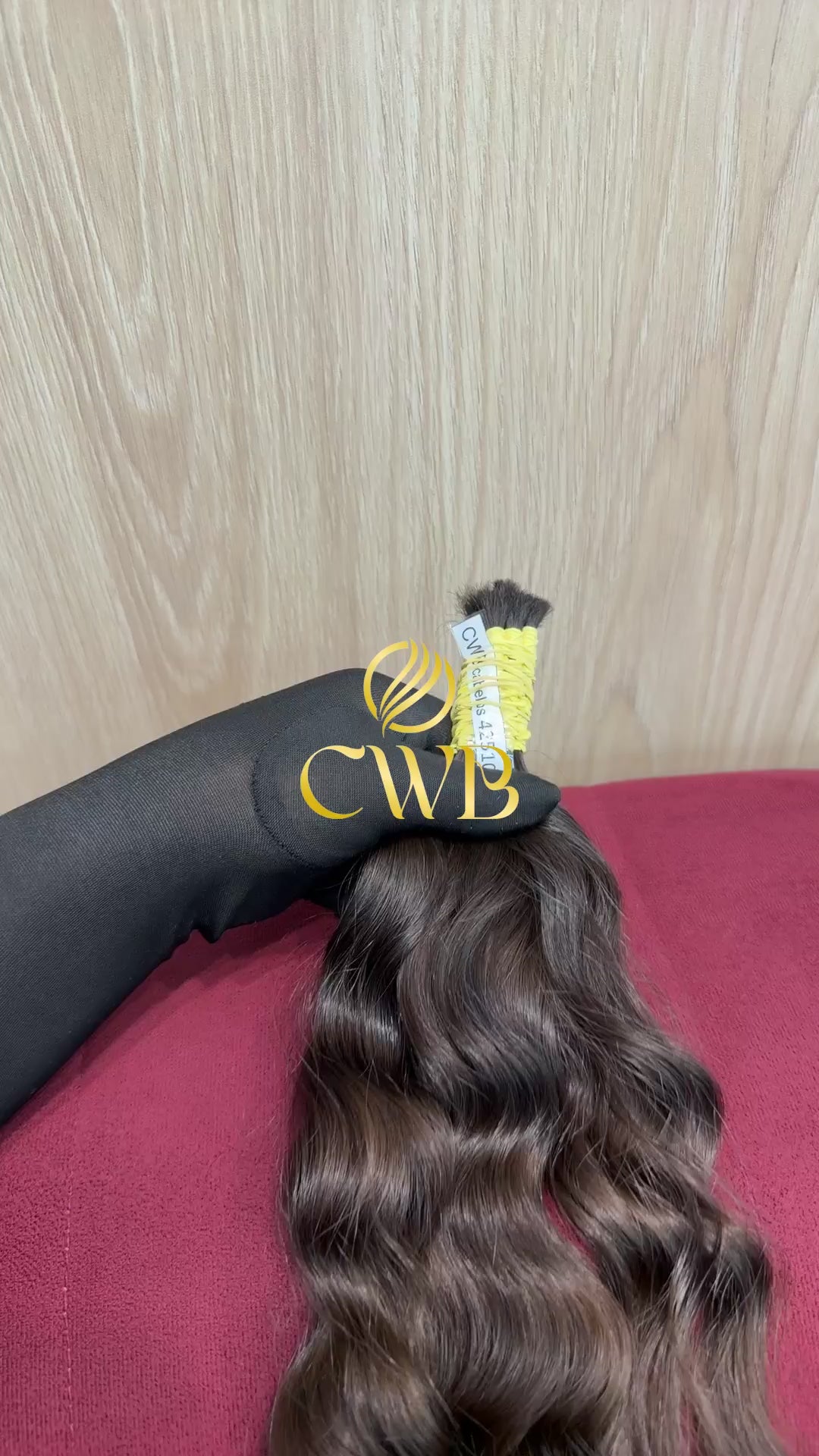Cabelo Loiro Natural Escuro 35cm 61g Brasileiro do Sul