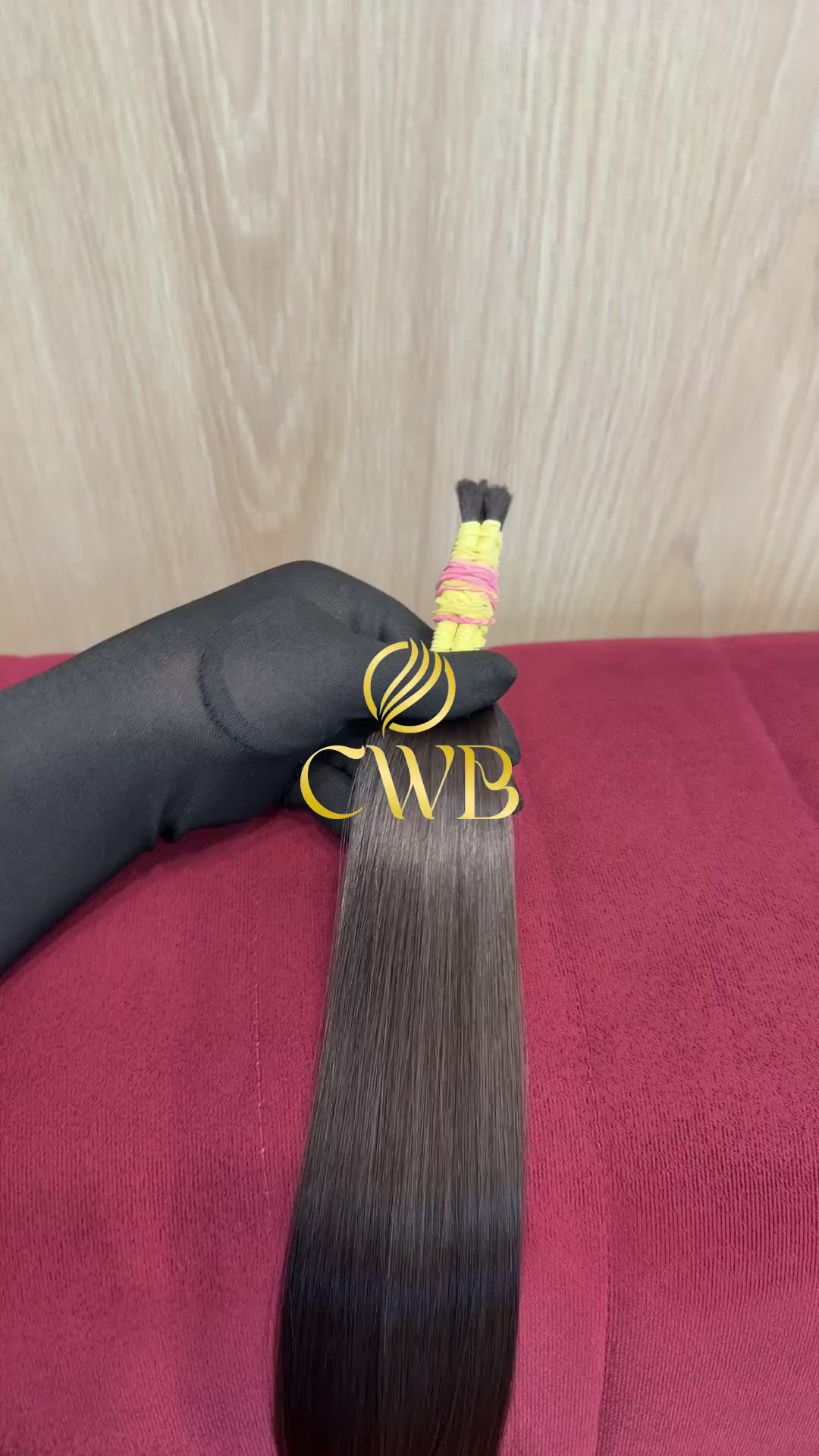 Cabelo Loiro Escuro Natural 57cm 41g Brasileiro do Sul