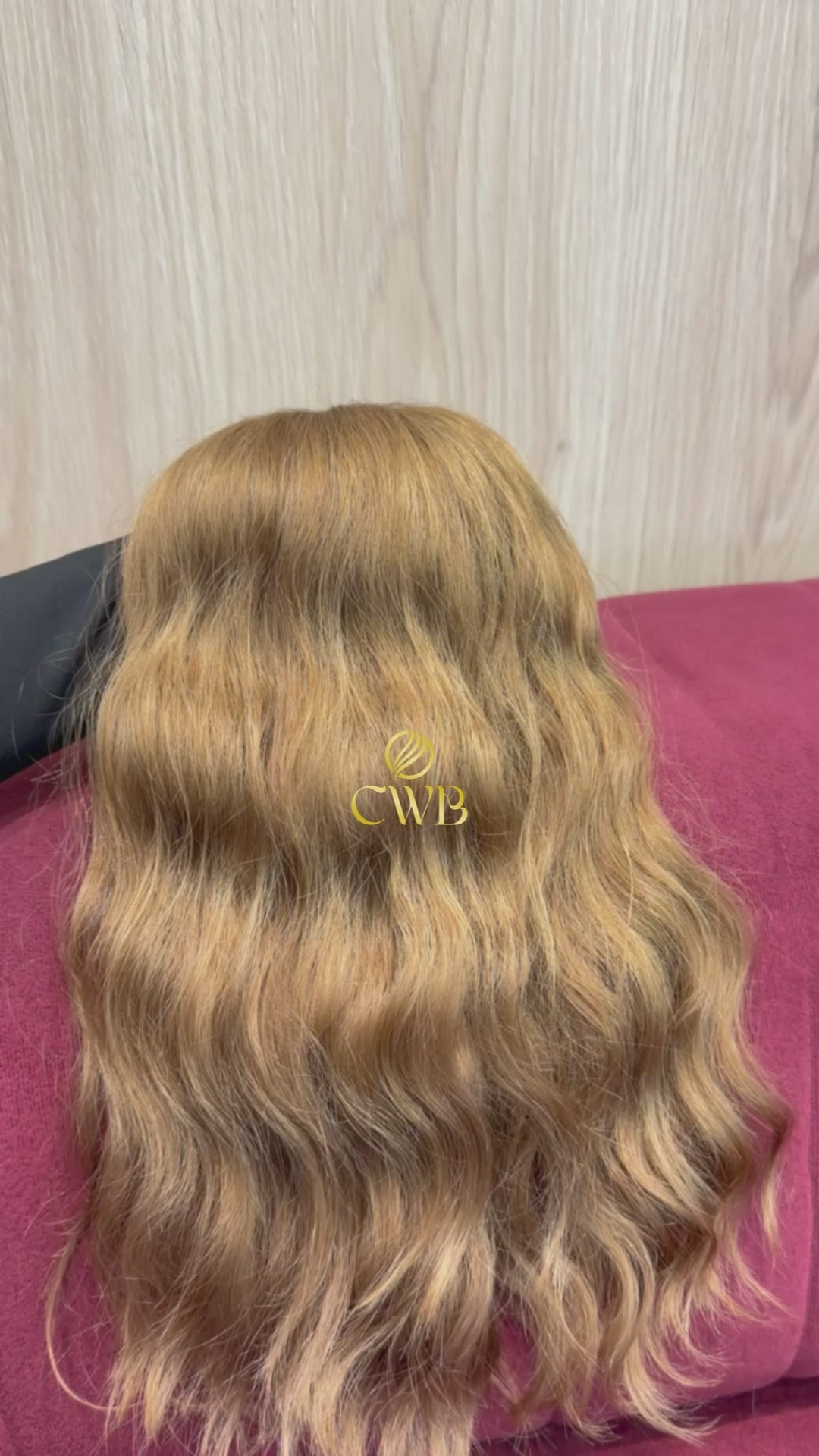 Cabelo Loiro Natural Claro 45cm 153g Brasileiro do Sul