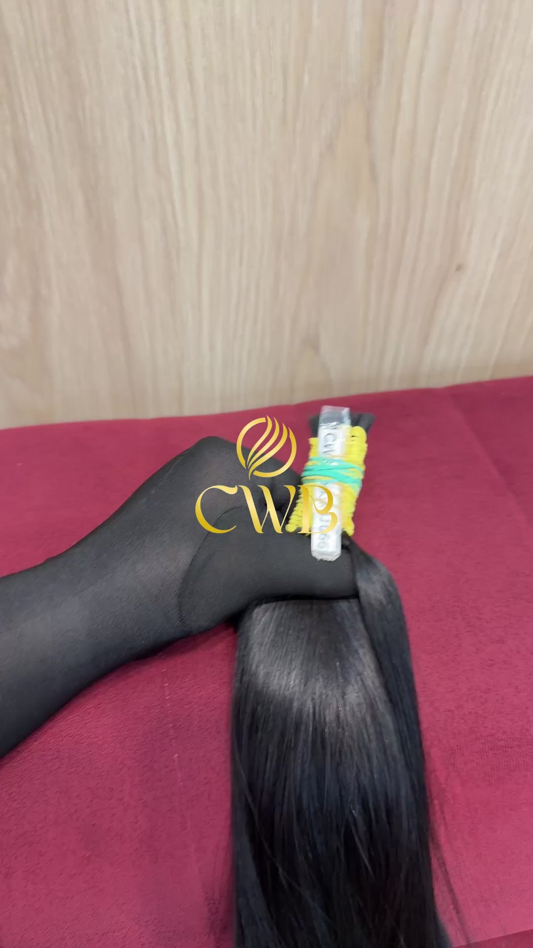Cabelo Castanho Natural Médio 74cm 152g Brasileiro do Sul
