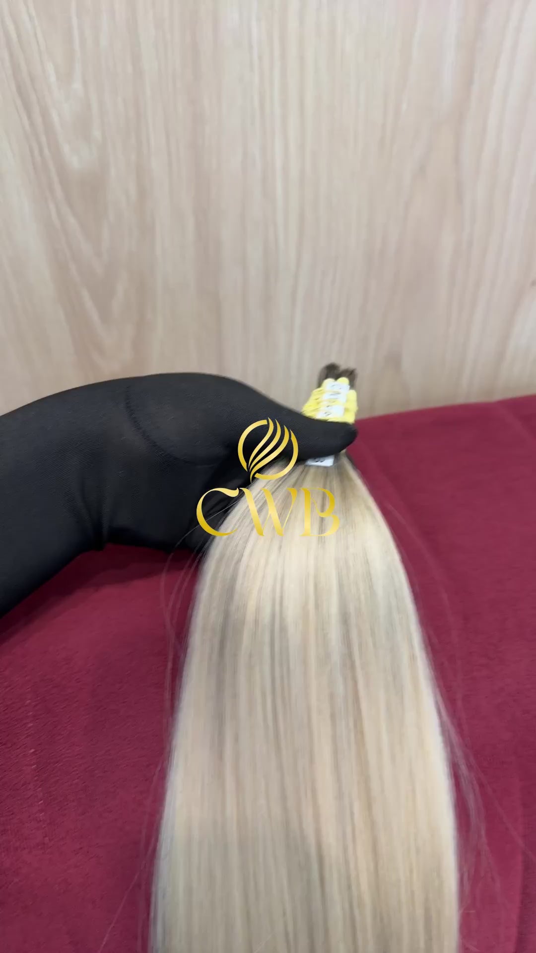 Cabelo Loiro Descolorido Raiz Esfumada 48cm 51g Brasileiro do Sul