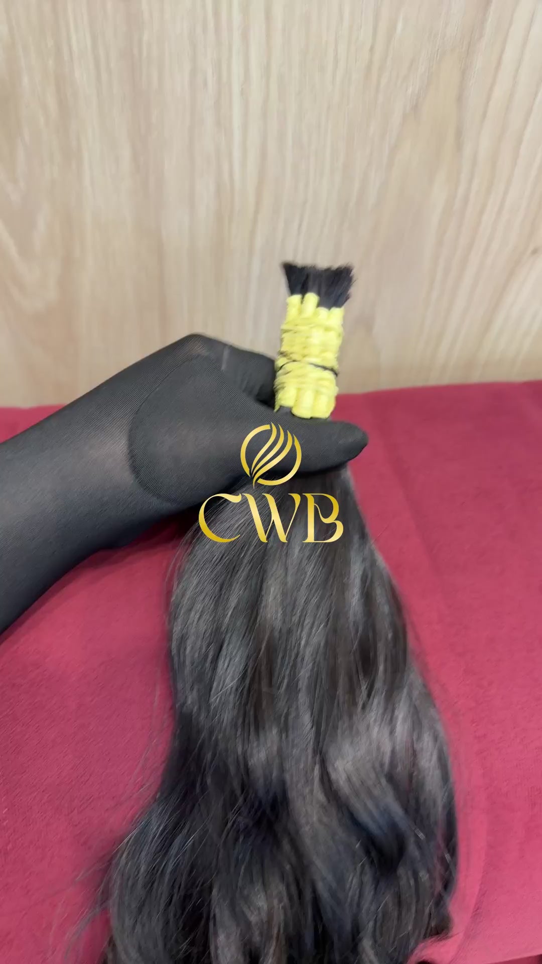 Cabelo Castanho Escuro 40cm 83g Brasileiro do Sul