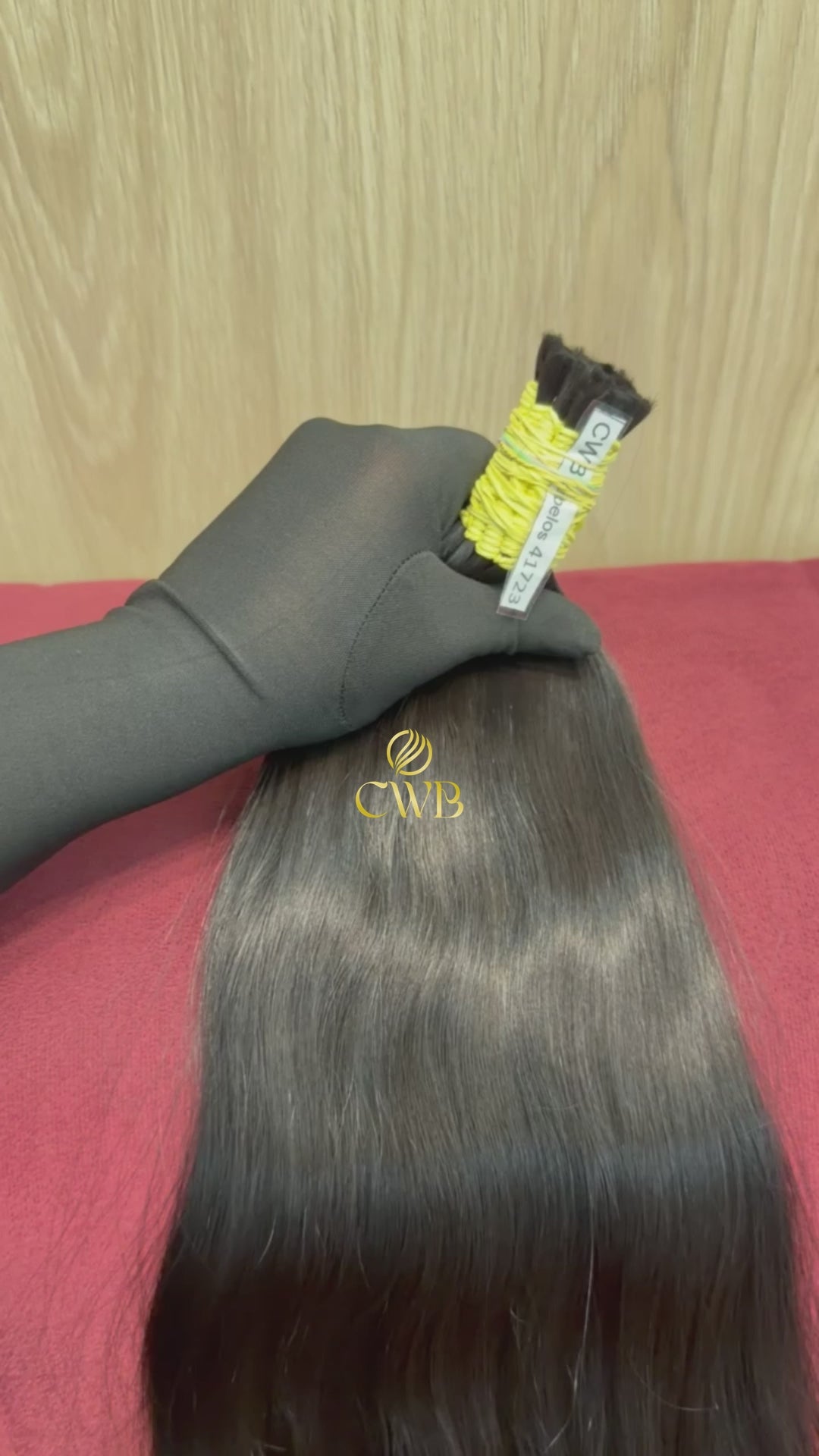 Cabelo Castanho Natural Escuro 57cm 167g Brasileiro do Sul