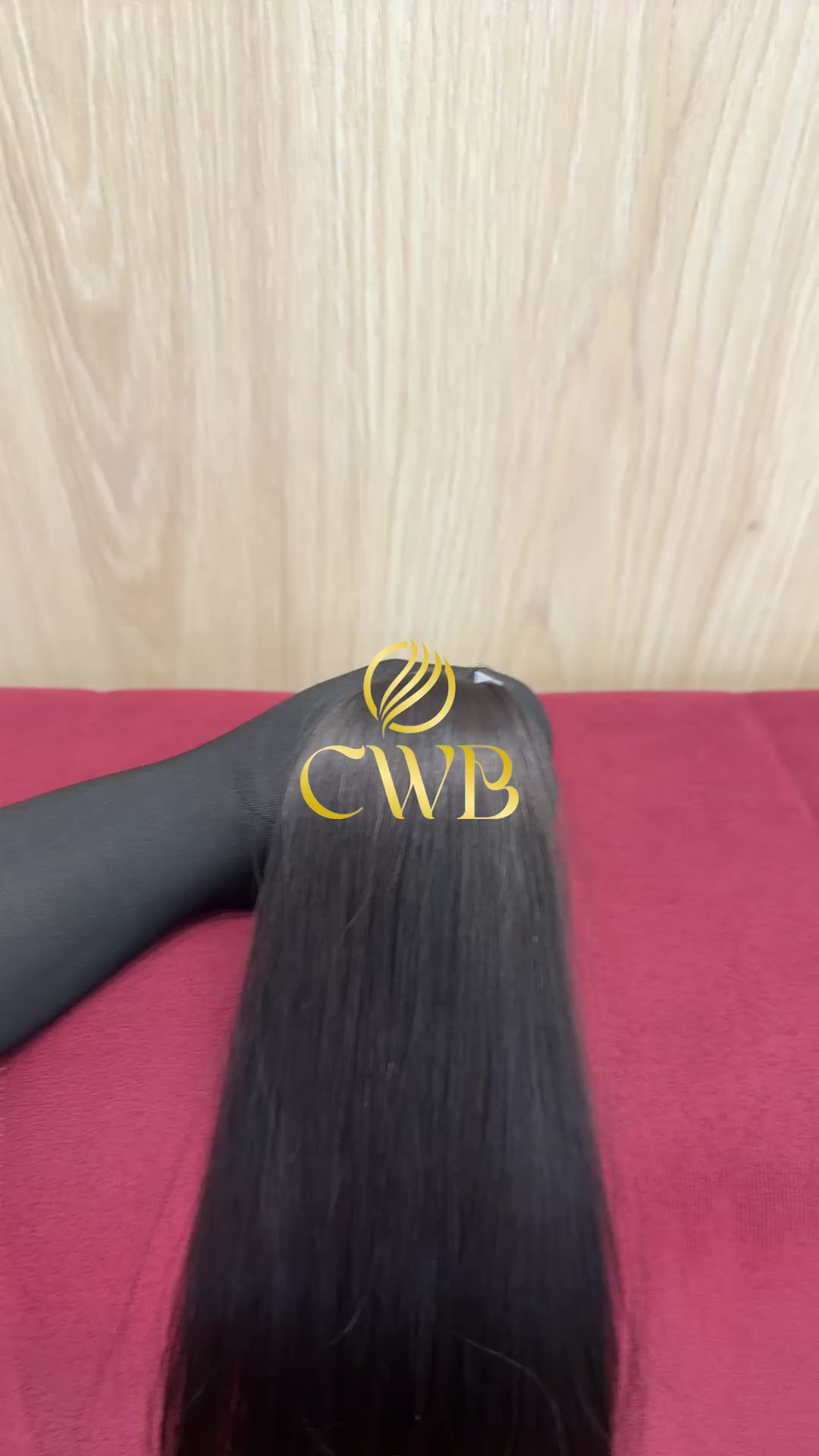 Cabelo Castanho Médio 54cm 62g Brasileiro do Sul