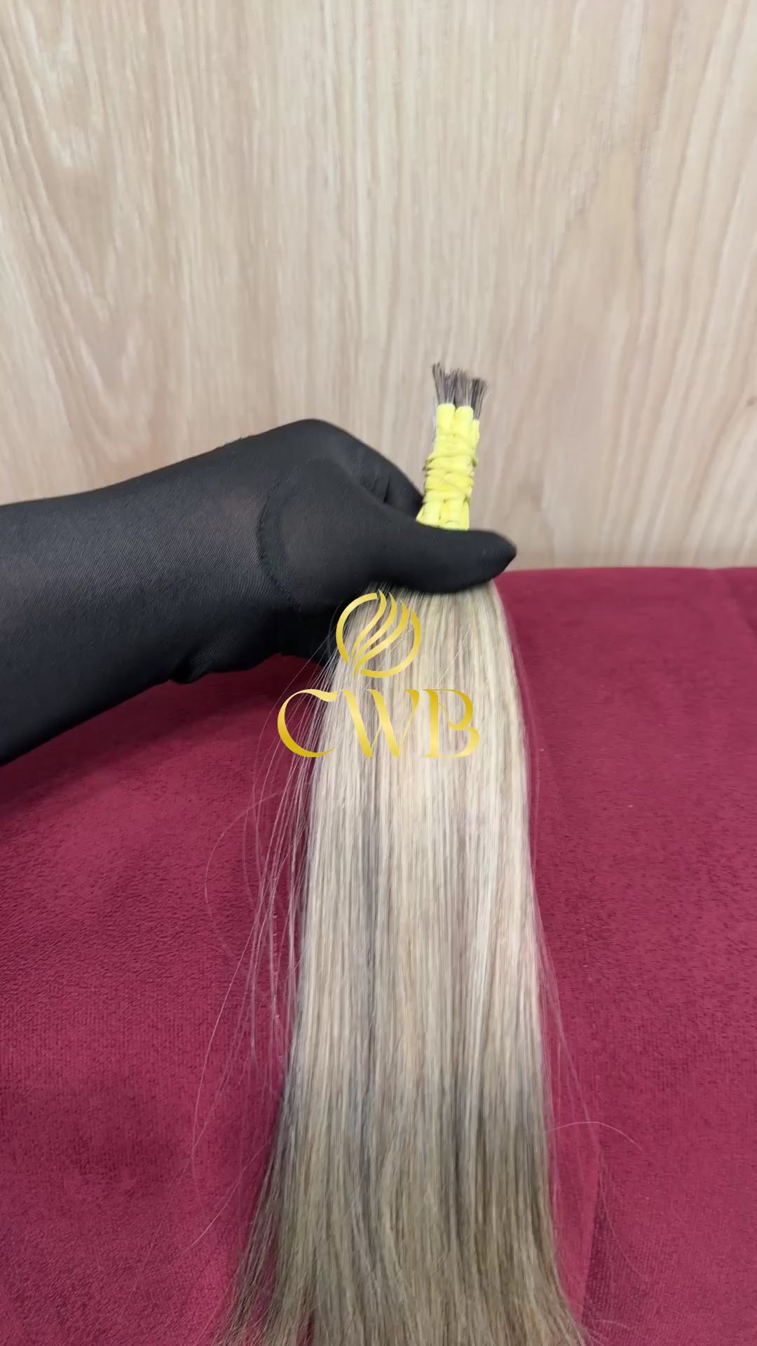 Cabelo Loiro Descolorido 44cm 36g Brasileiro do Sul