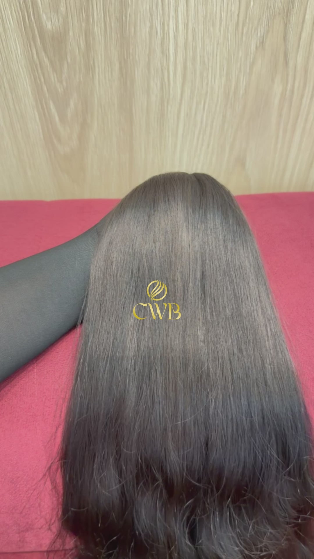 Cabelo Castanho Natural Médio 60cm 134g Brasileiro do Sul