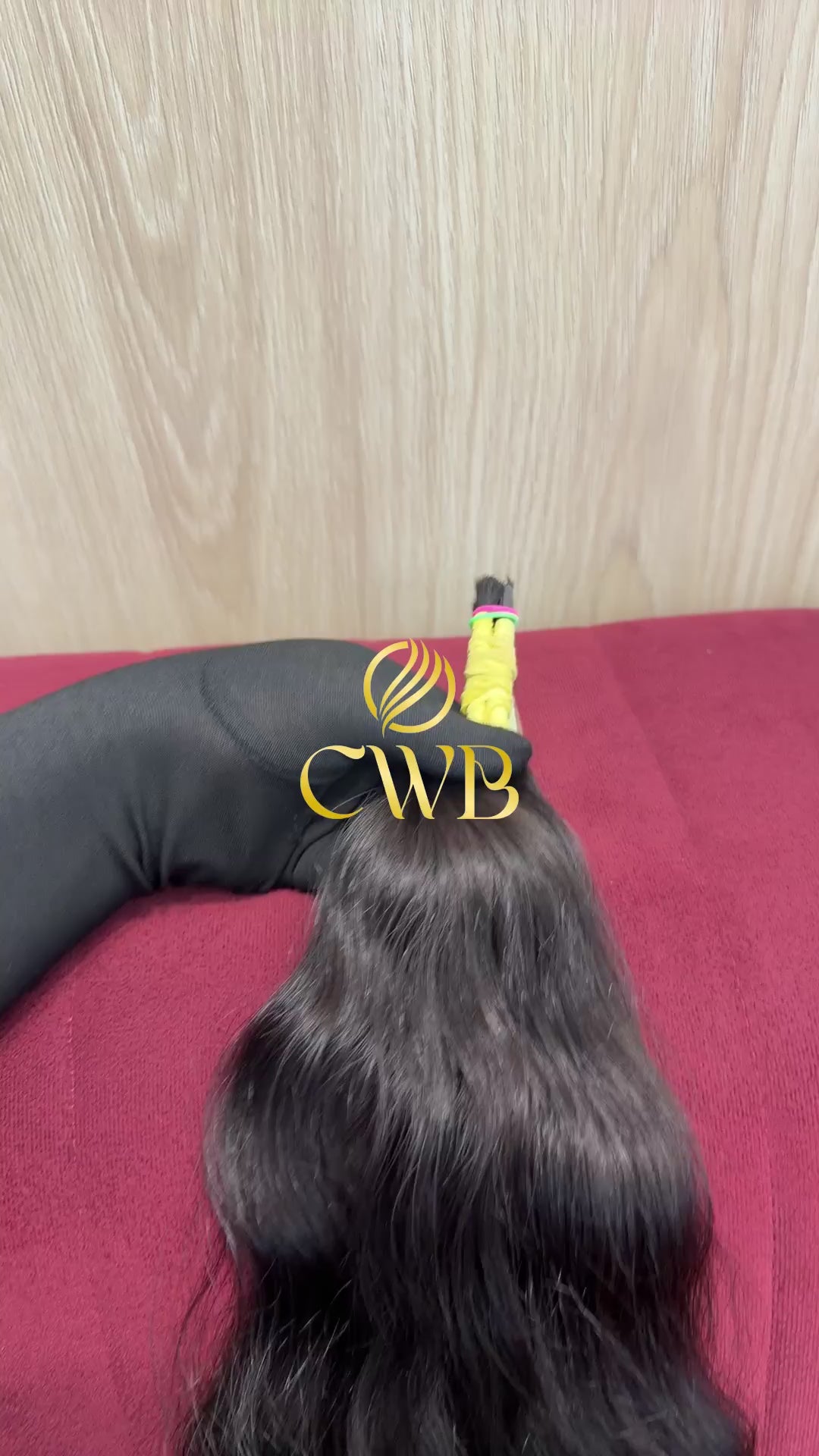 Cabelo Castanho Escuro 43cm 33g Brasileiro do Sul