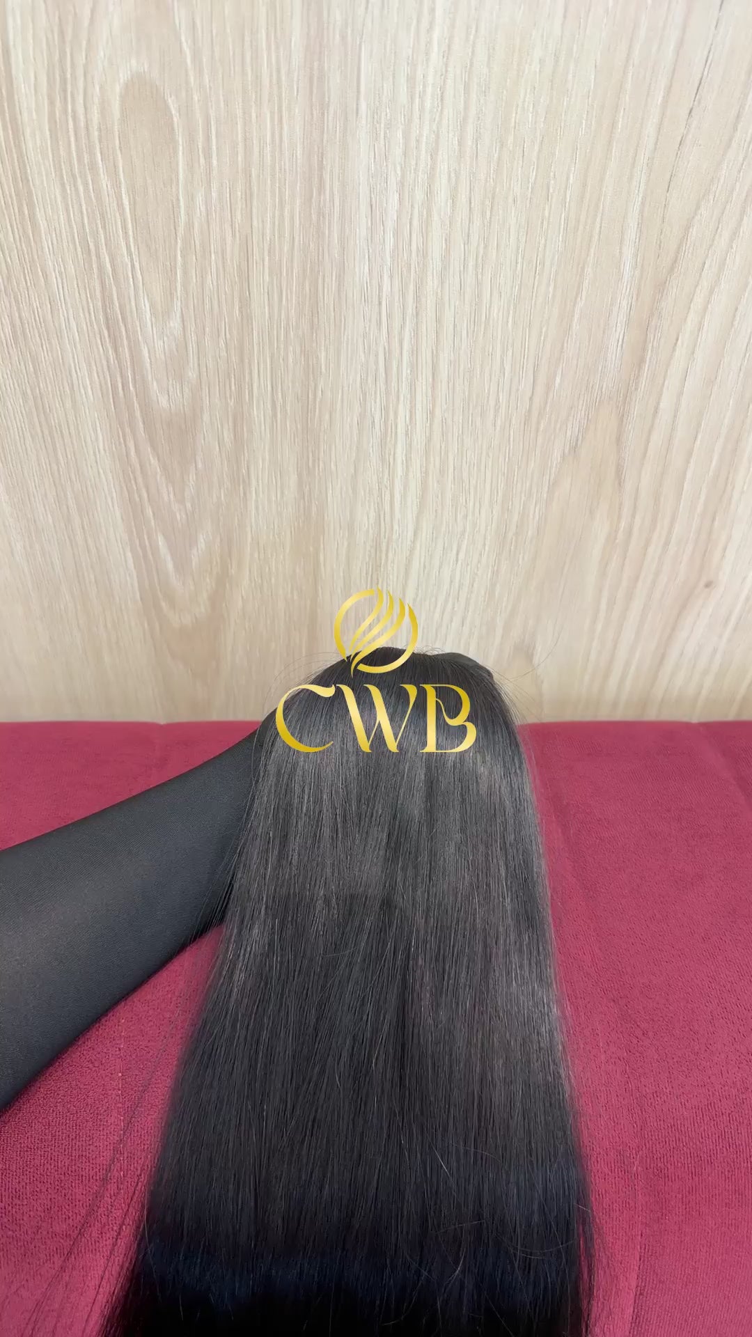 Cabelo Castanho Escuro 68cm 131g Brasileiro do Sul