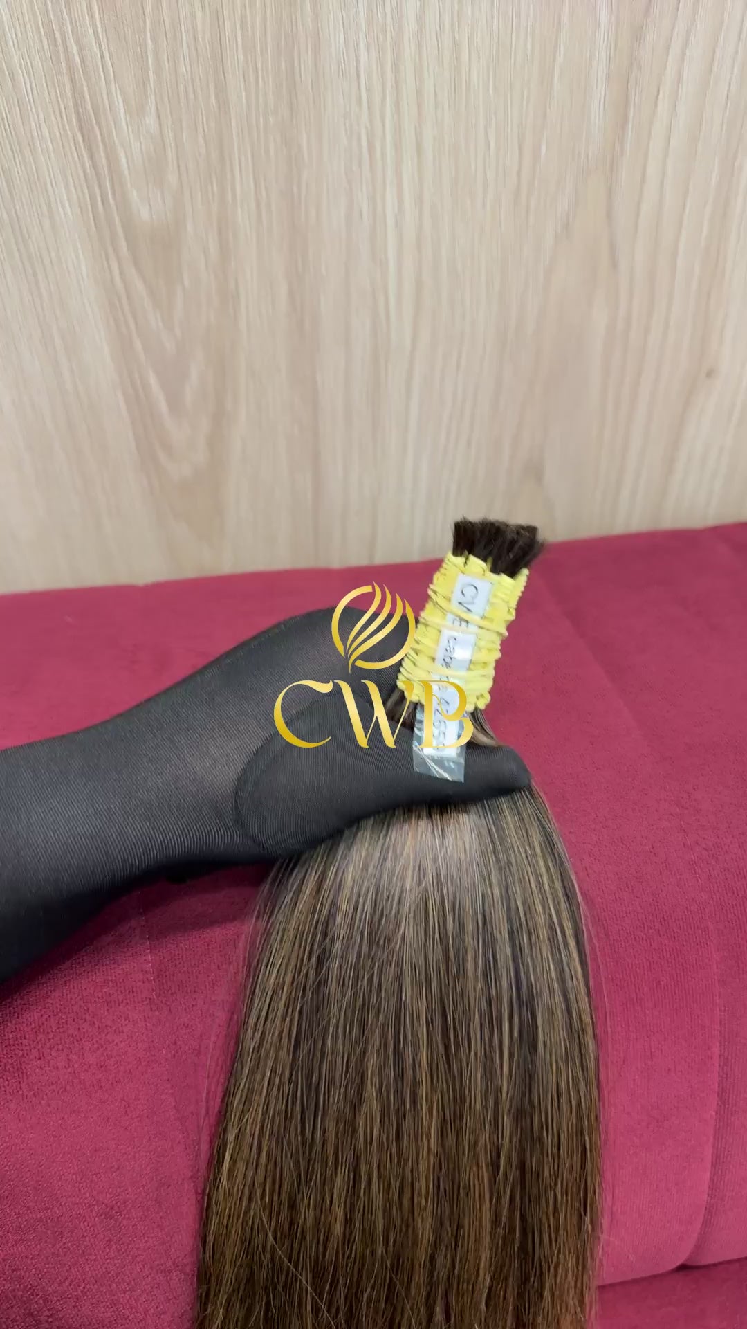 Cabelo Loiro Descolorido Mesclado 42cm 91g Brasileiro do Sul