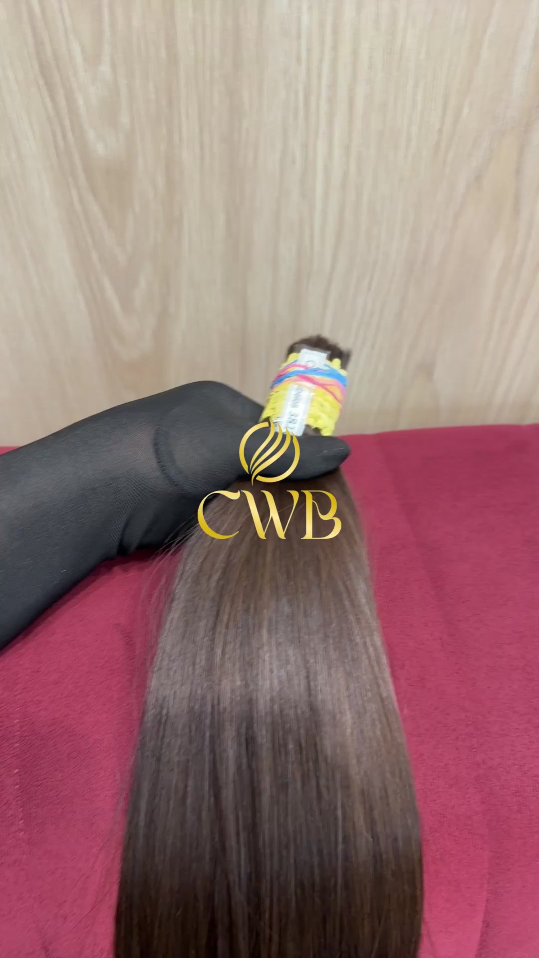 Cabelo Loiro Natural Escuro 55cm 177g Brasileiro do Sul