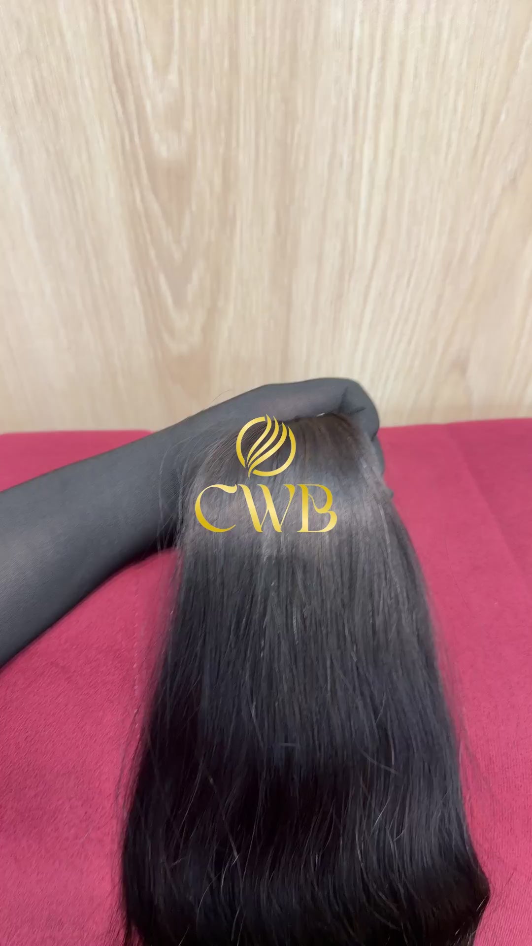 Cabelo Castanho Natural Escuro 50cm 134g Brasileiro do Sul