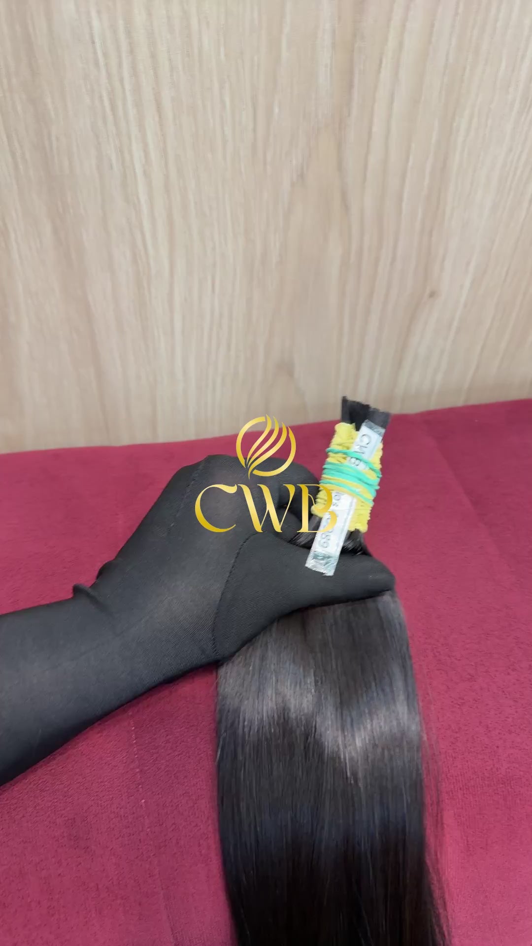 Cabelo Castanho Natural Médio 76cm 127g Brasileiro do Sul