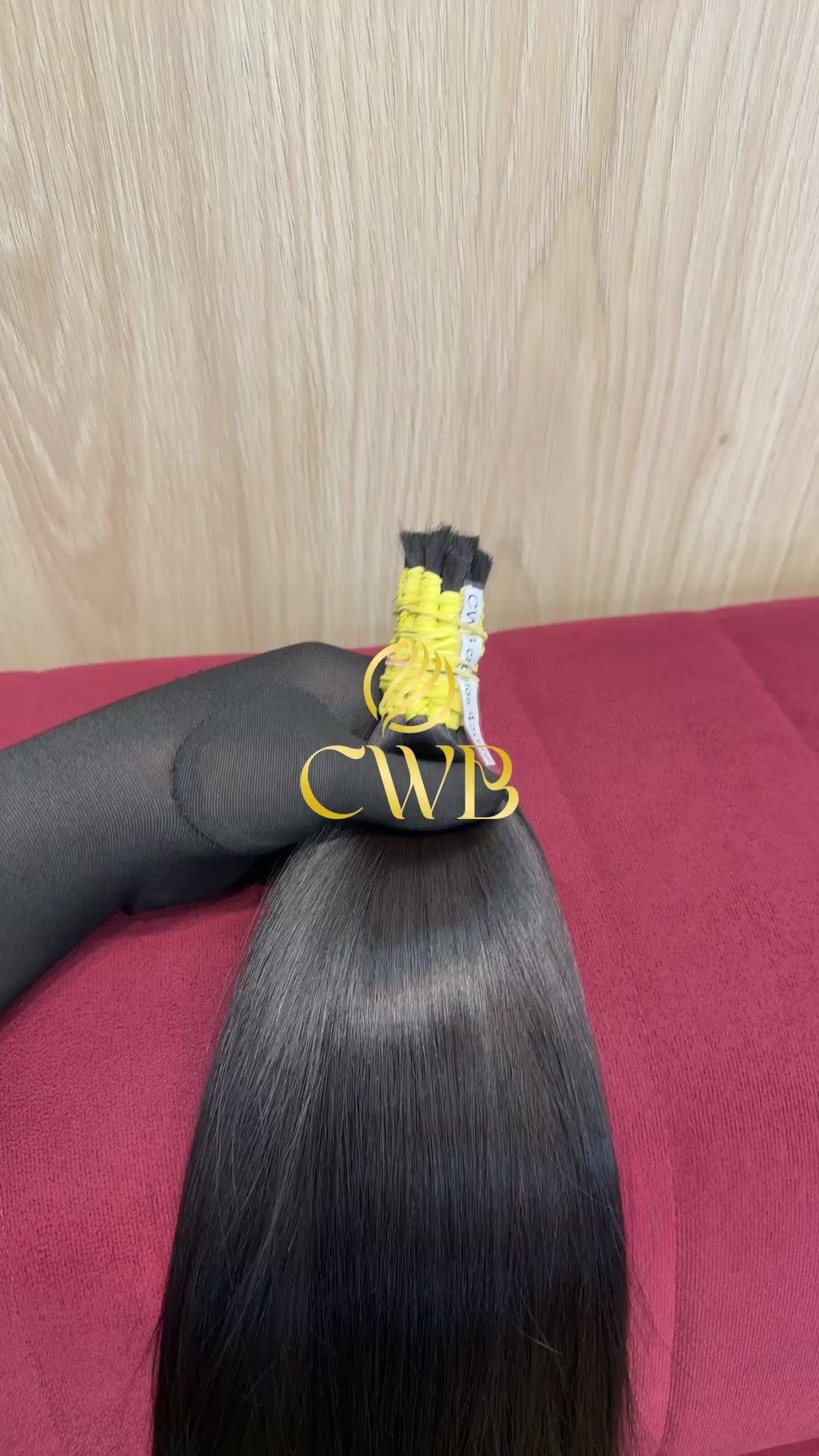 Cabelo Castanho Natural Escuro 41cm 122g Brasileiro do Sul
