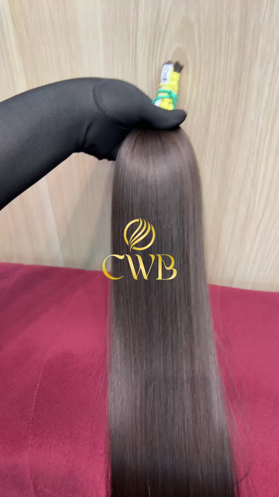 Cabelo Castanho Natural Claro 75cm 93g Brasileiro do Sul