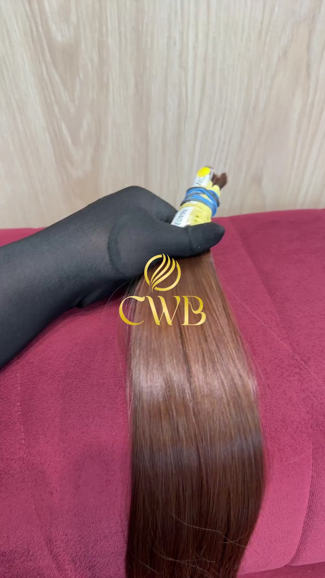 Cabelo Ruivo Natural Médio 54cm 101g Brasileiro do Sul