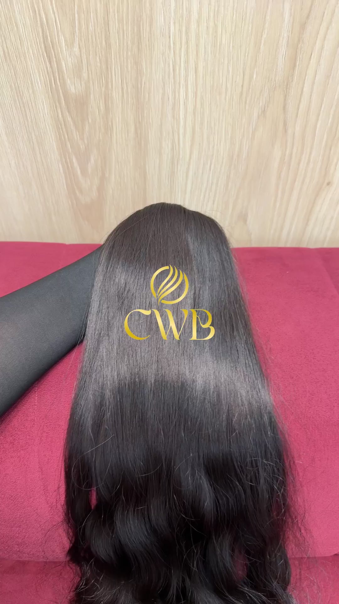 Cabelo Castanho Natural Médio 80cm 143g Brasileiro do Sul