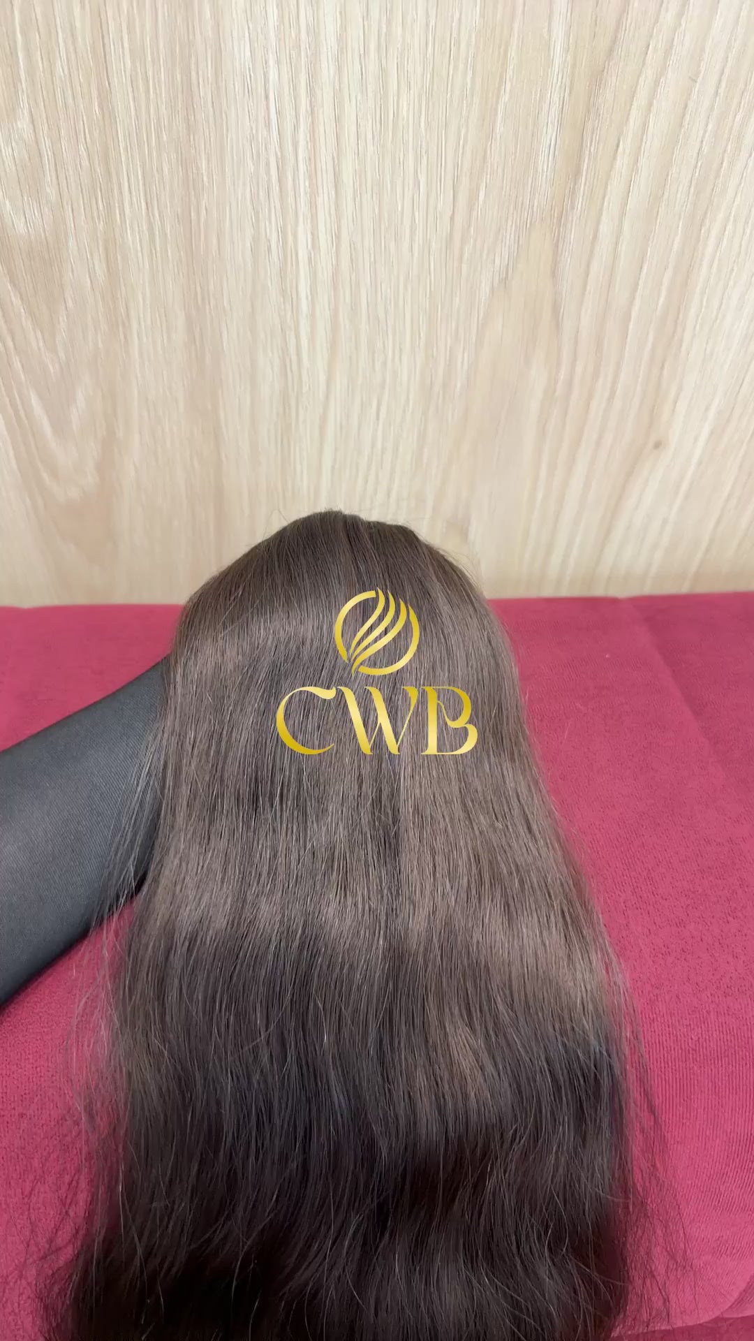 Cabelo Castanho Natural Claro 73cm 133g Brasileiro do Sul