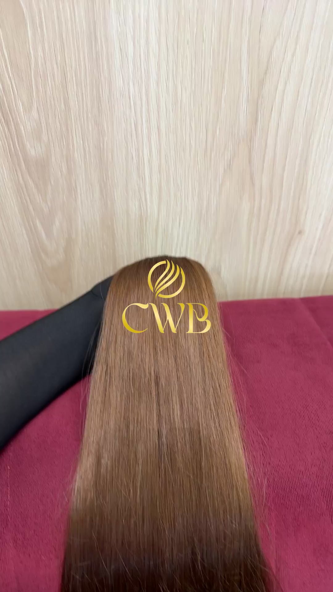 Cabelo Ruivo Claro 64cm 136g Brasileiro do Sul