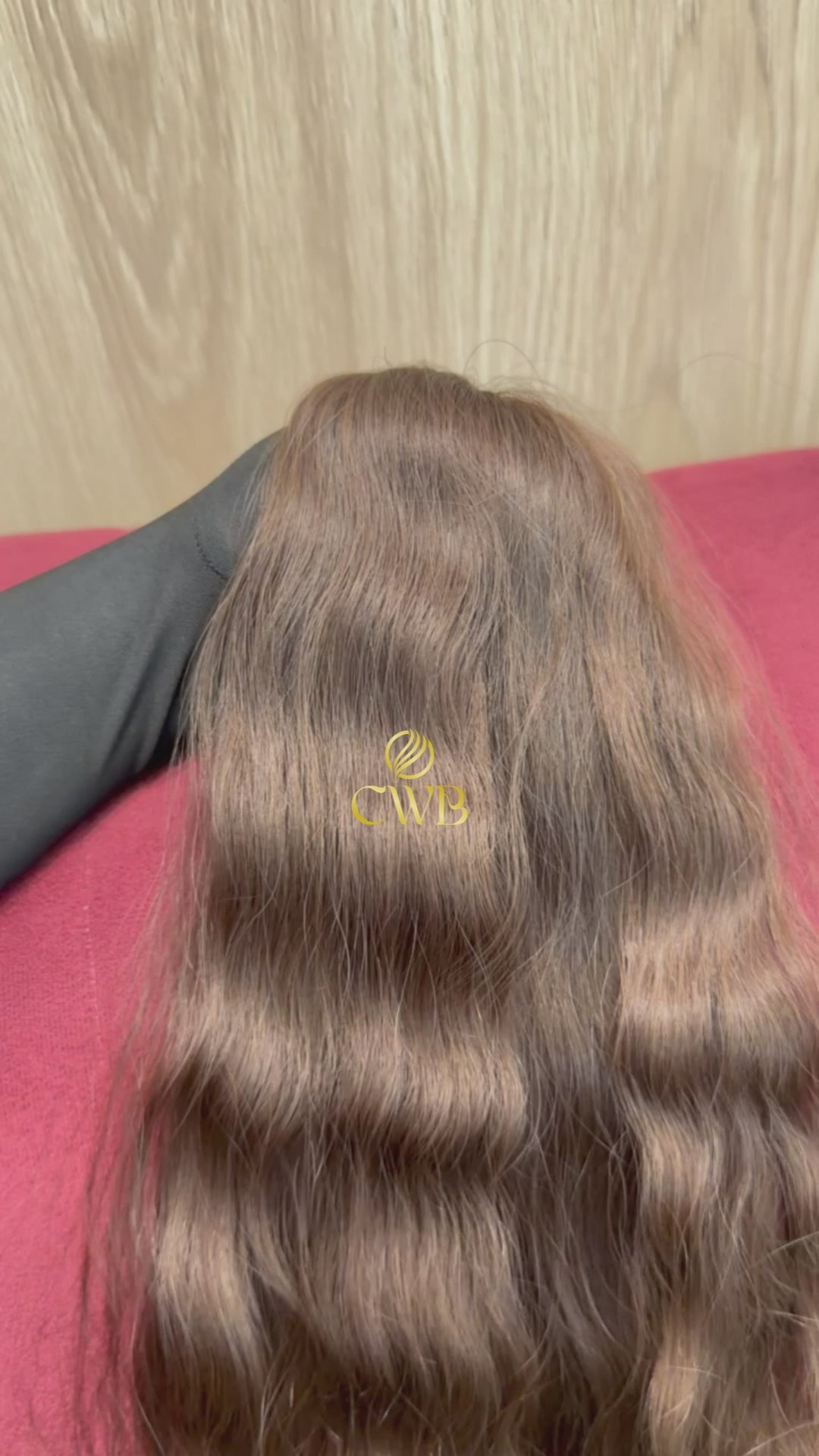 Cabelo Loiro Natural Escuro 61cm 94g Brasileiro do Sul