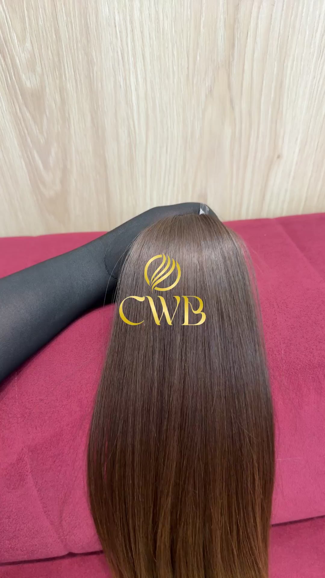 Cabelo Loiro Natural Escuro 64cm 149g Brasileiro do Sul