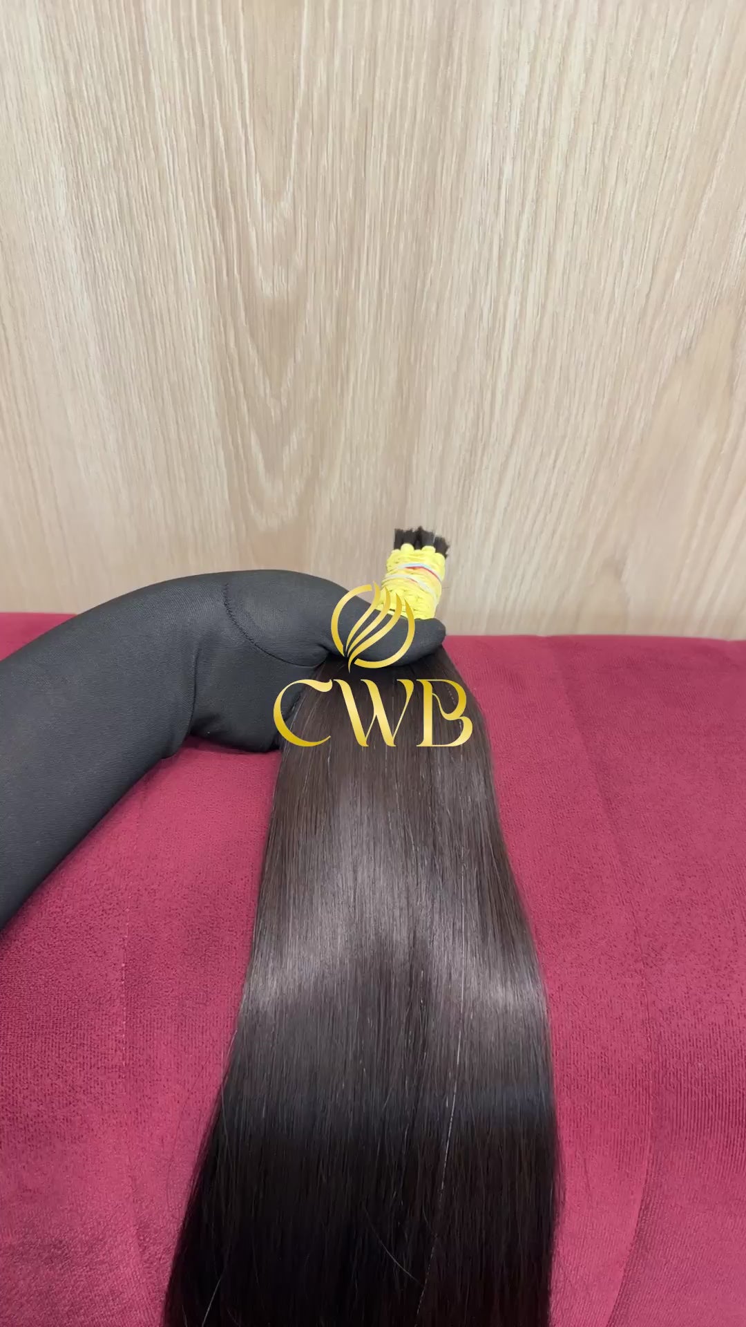 Cabelo Castanho Claro 59cm 131g Brasileiro do Sul