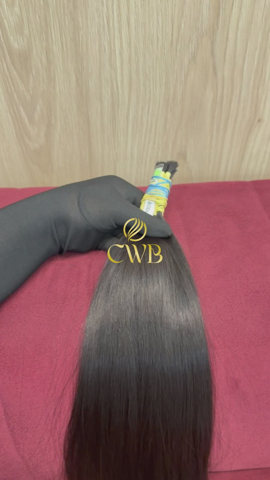Cabelo Castanho Natural Escuro 62cm 77g Brasileiro do Sul