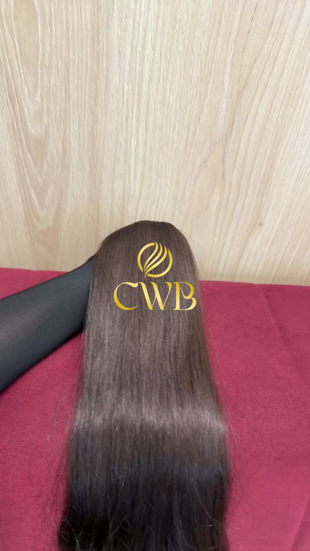 Cabelo Castanho Claro 68cm 82g Brasileiro do Sul