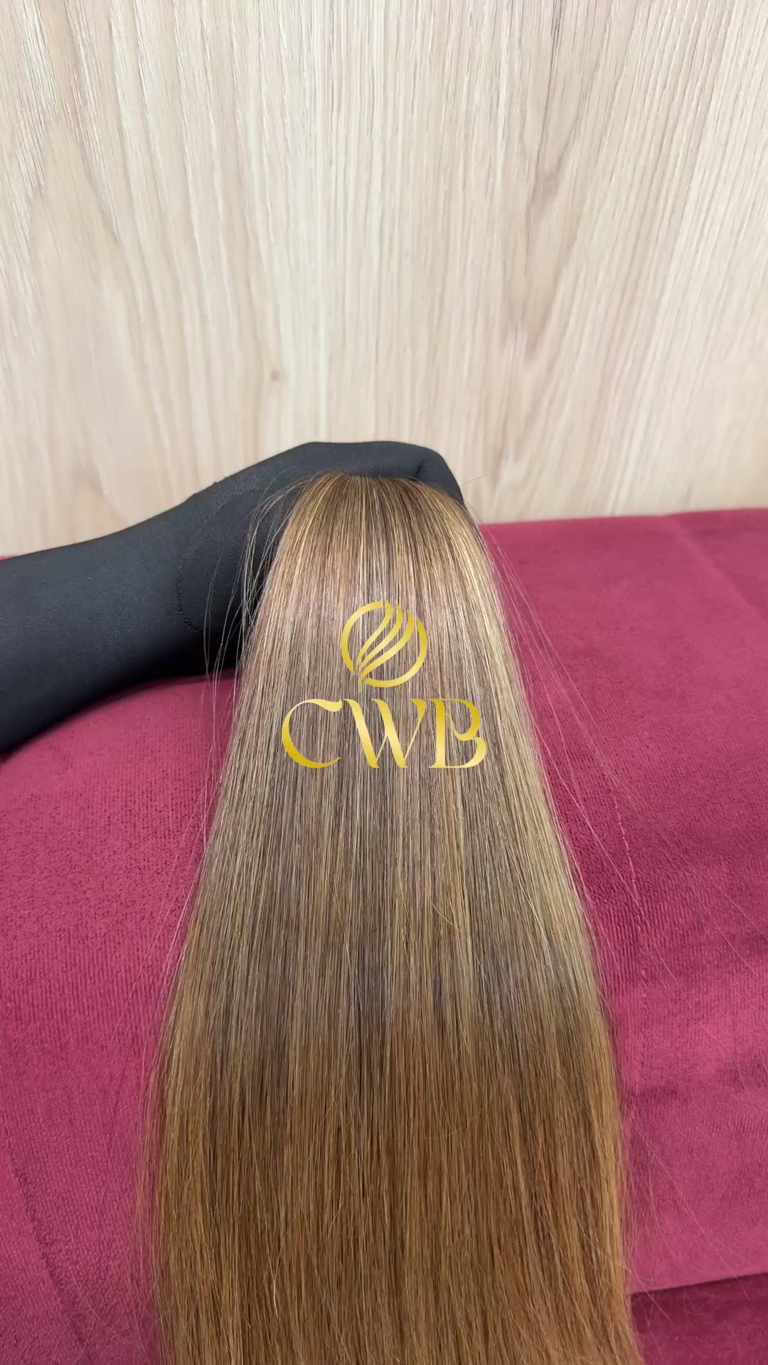 Cabelo Loiro Descolorido Moreno Iluminado 61cm 144g Brasileiro do Sul