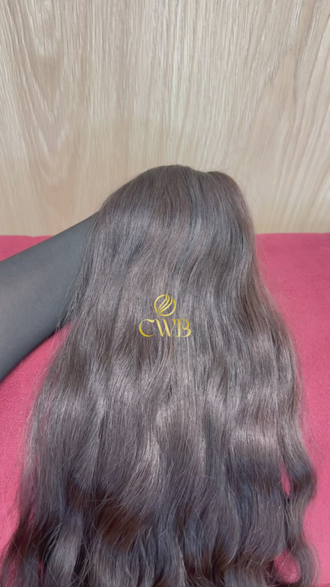 Cabelo Castanho Natural Médio 76cm 128g Brasileiro do Sul