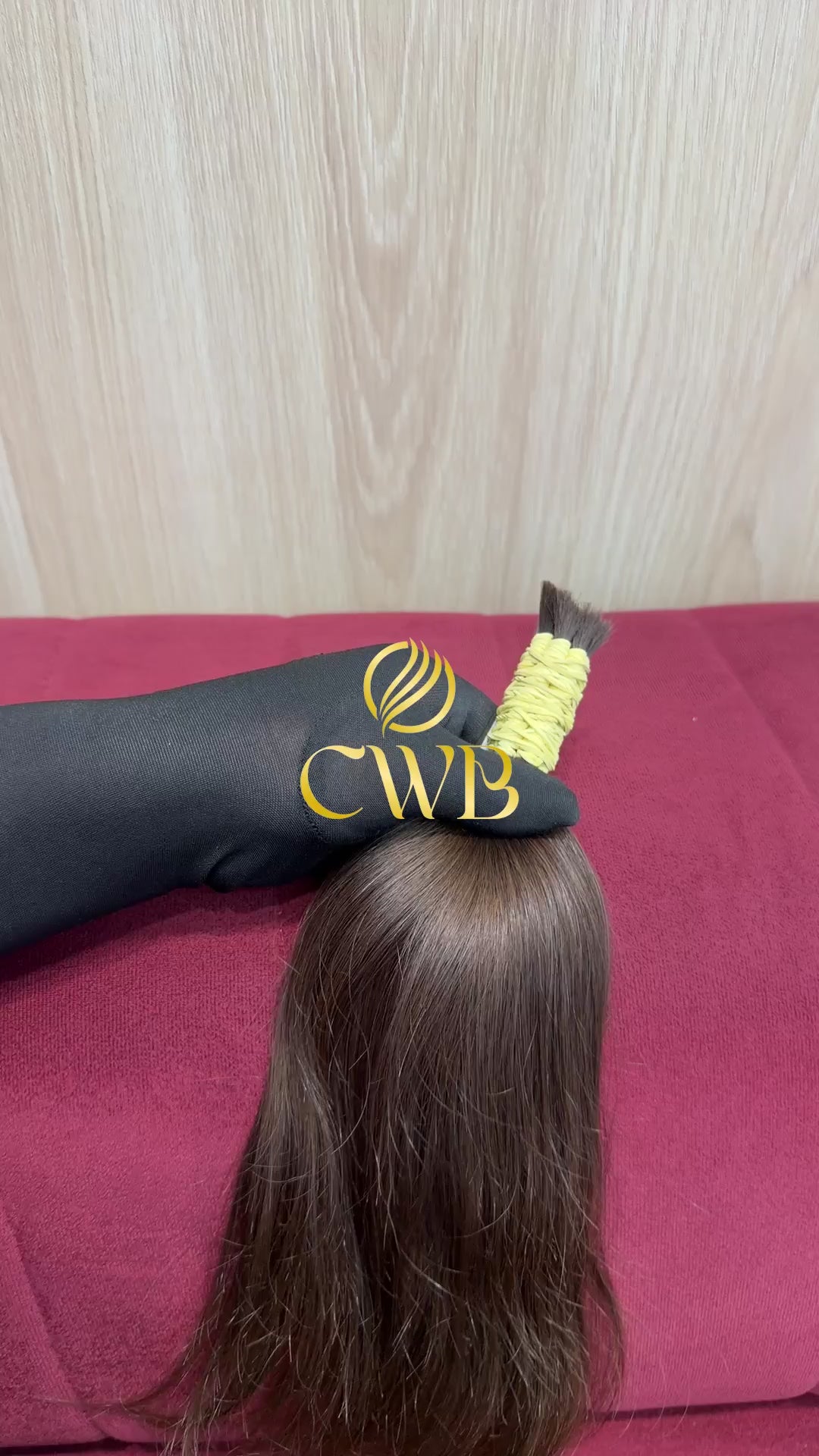 Cabelo Loiro Natural Escuro 34cm 53g Brasileiro do Sul